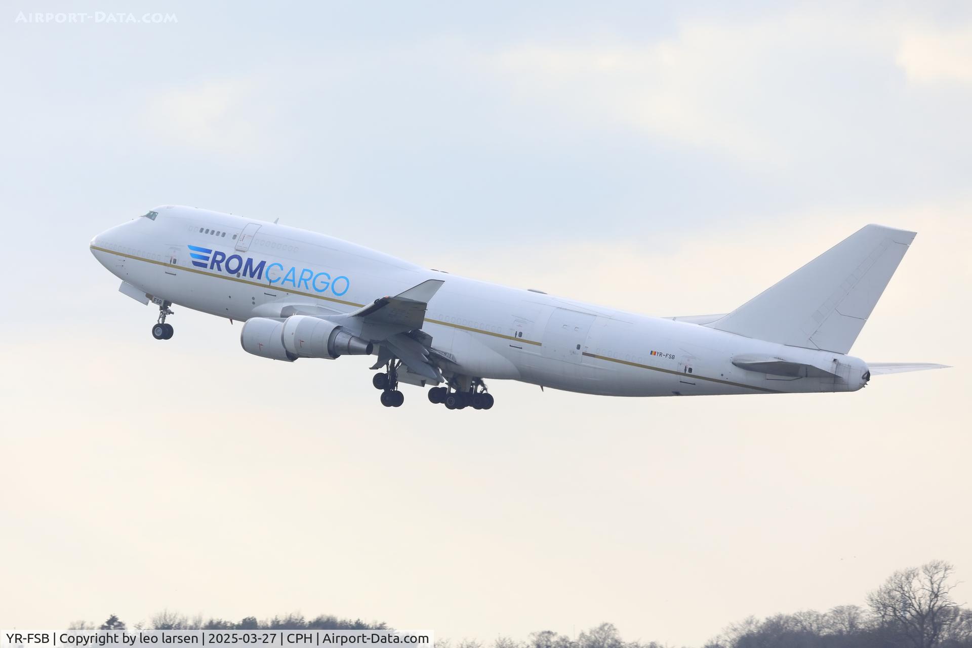 YR-FSB, 1992 Boeing 747-45E(BDSF) C/N 27063, Copenhagen 27.3.2025 on route to Beirut
