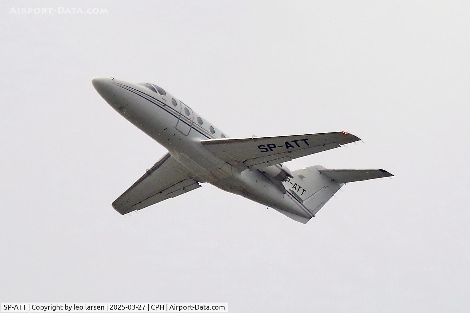 SP-ATT, 2006 Raytheon Beechjet 400A C/N RK-480, Copenhagen 27.3.2025-