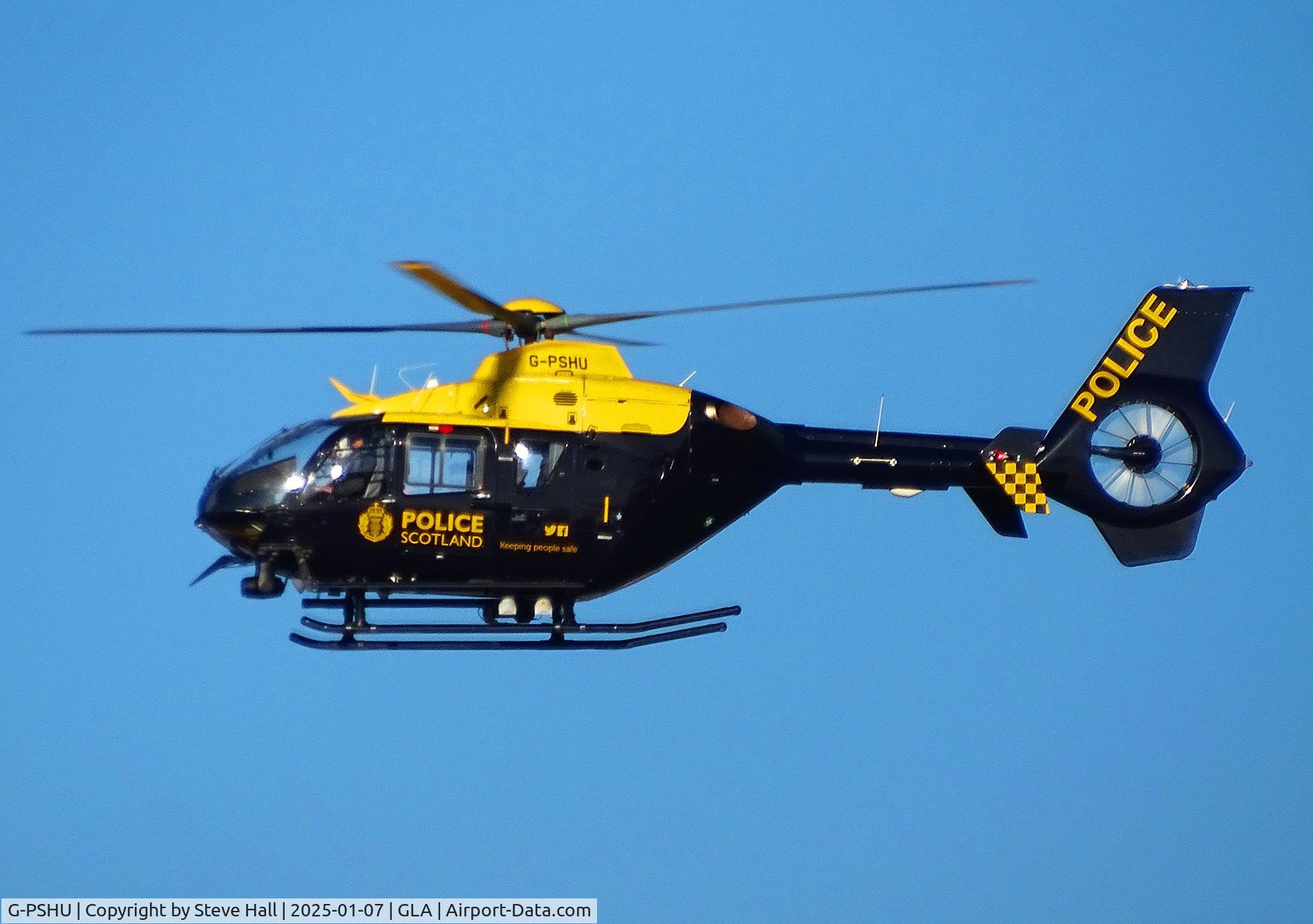 G-PSHU, 2007 Eurocopter EC-135T-2+ C/N 0597, Eurocopter EC135 of Police Scotland
