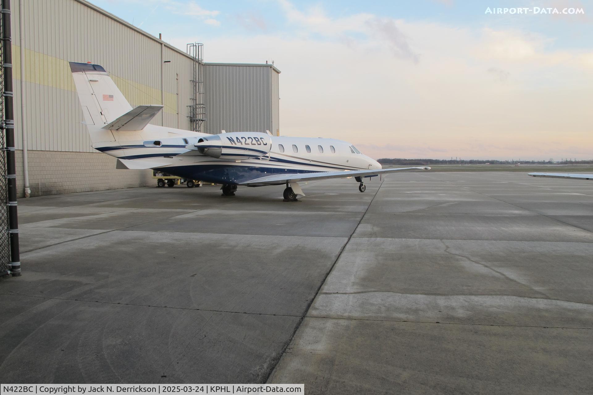 N422BC, 1984 Cessna 650 C/N 650-0024, 650 at Philly