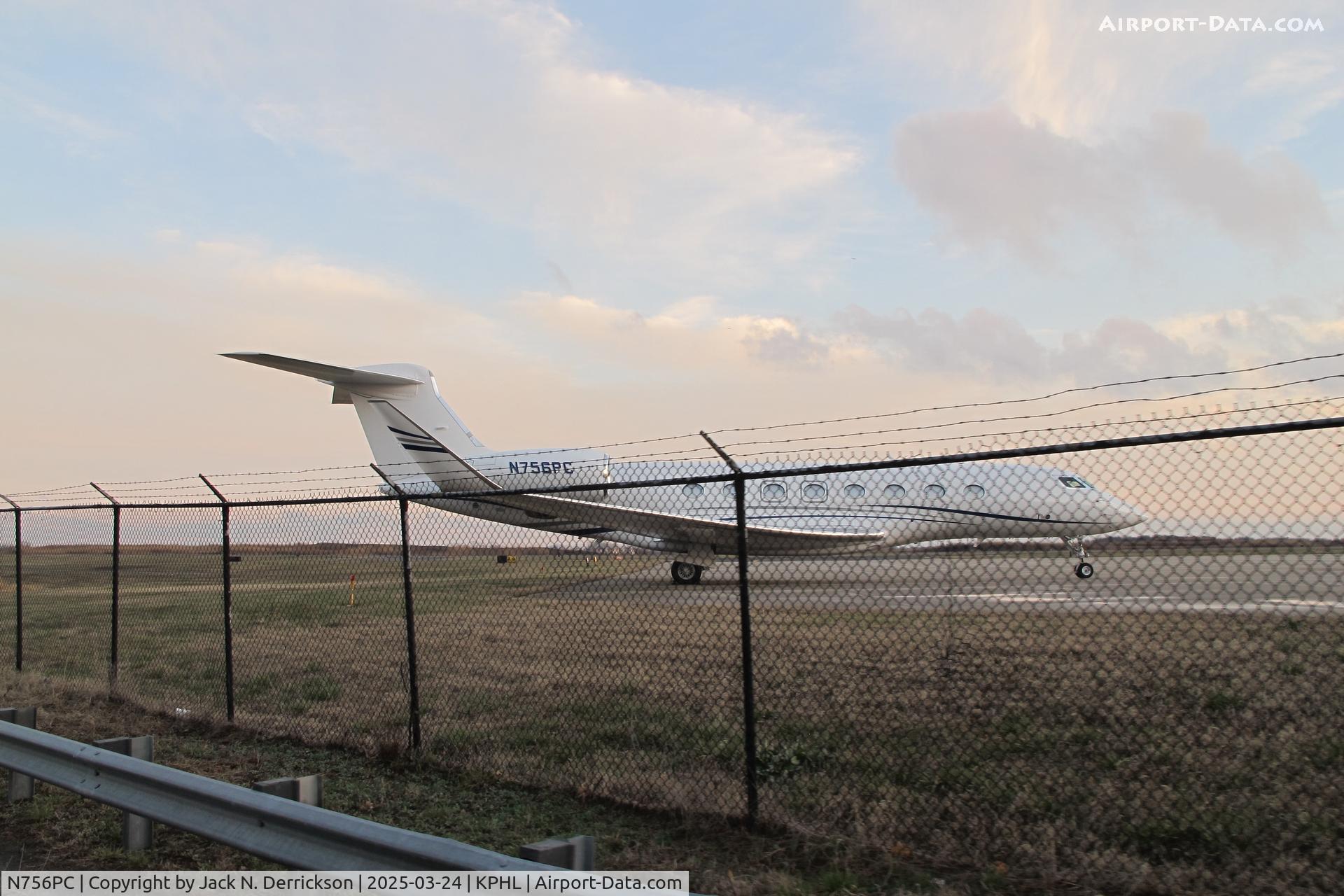 N756PC, 2023 Gulfstream GVI (G650ER) C/N 6557, Gulfstream at Philly