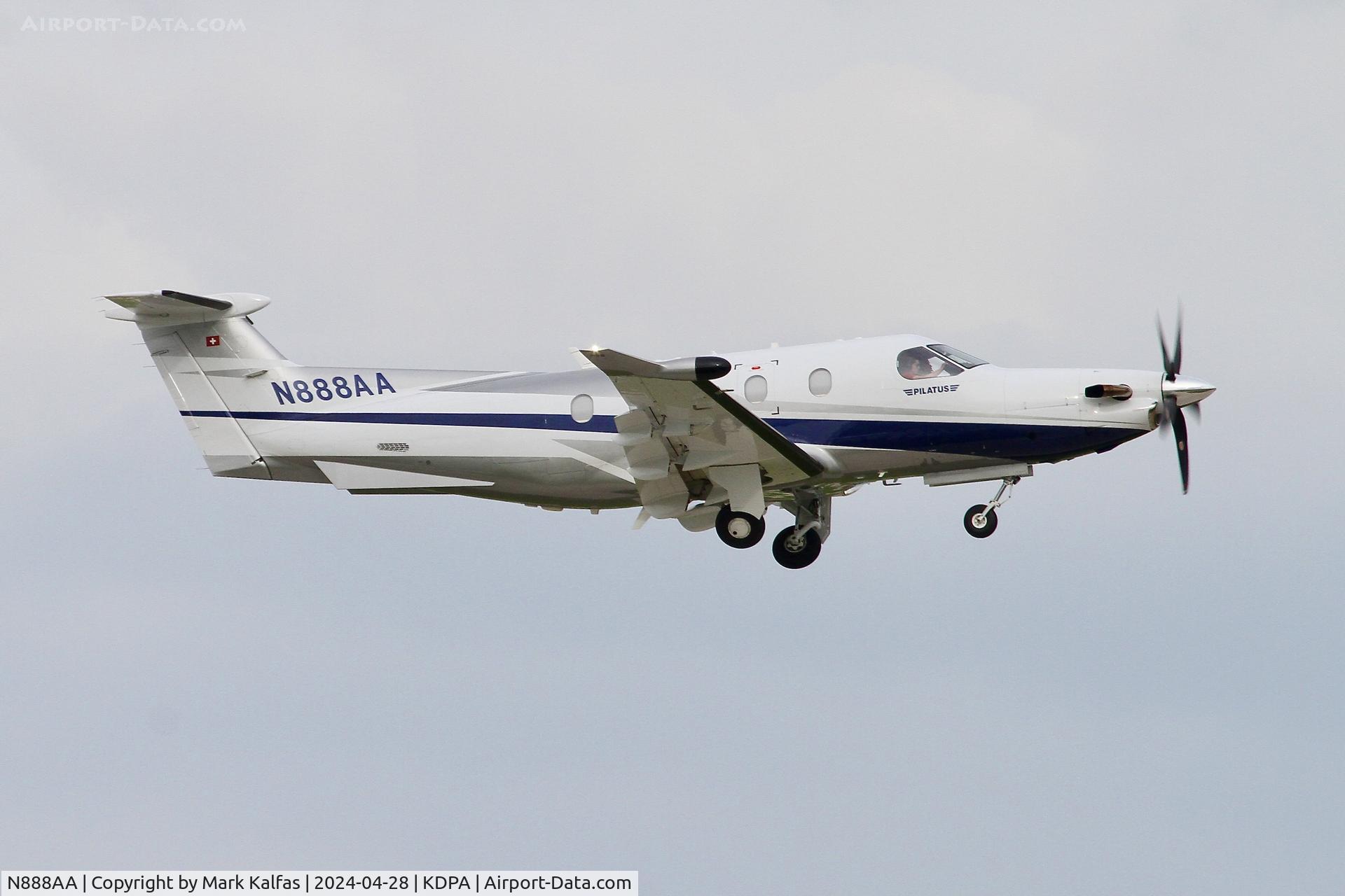 N888AA, 2009 Pilatus PC-12/47E C/N 1177, PC12 ABBETT AIR LLC Pilatus PC-12/47E departing 20R KDPA