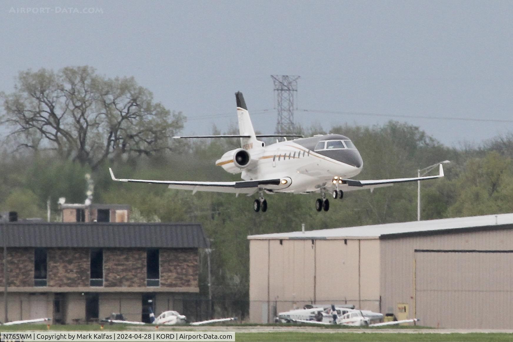 N765WM, 2005 Israel Aircraft Industries Gulfstream 200 C/N 115, GALX MCFLY AIR LLC IAI Gulfstream G200 N765WM arriving at KDPA