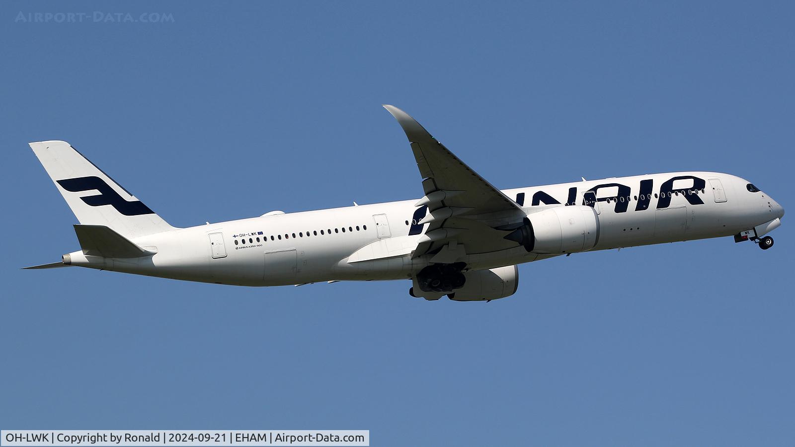 OH-LWK, 2017 Airbus A350-900 C/N 433463463, at eham