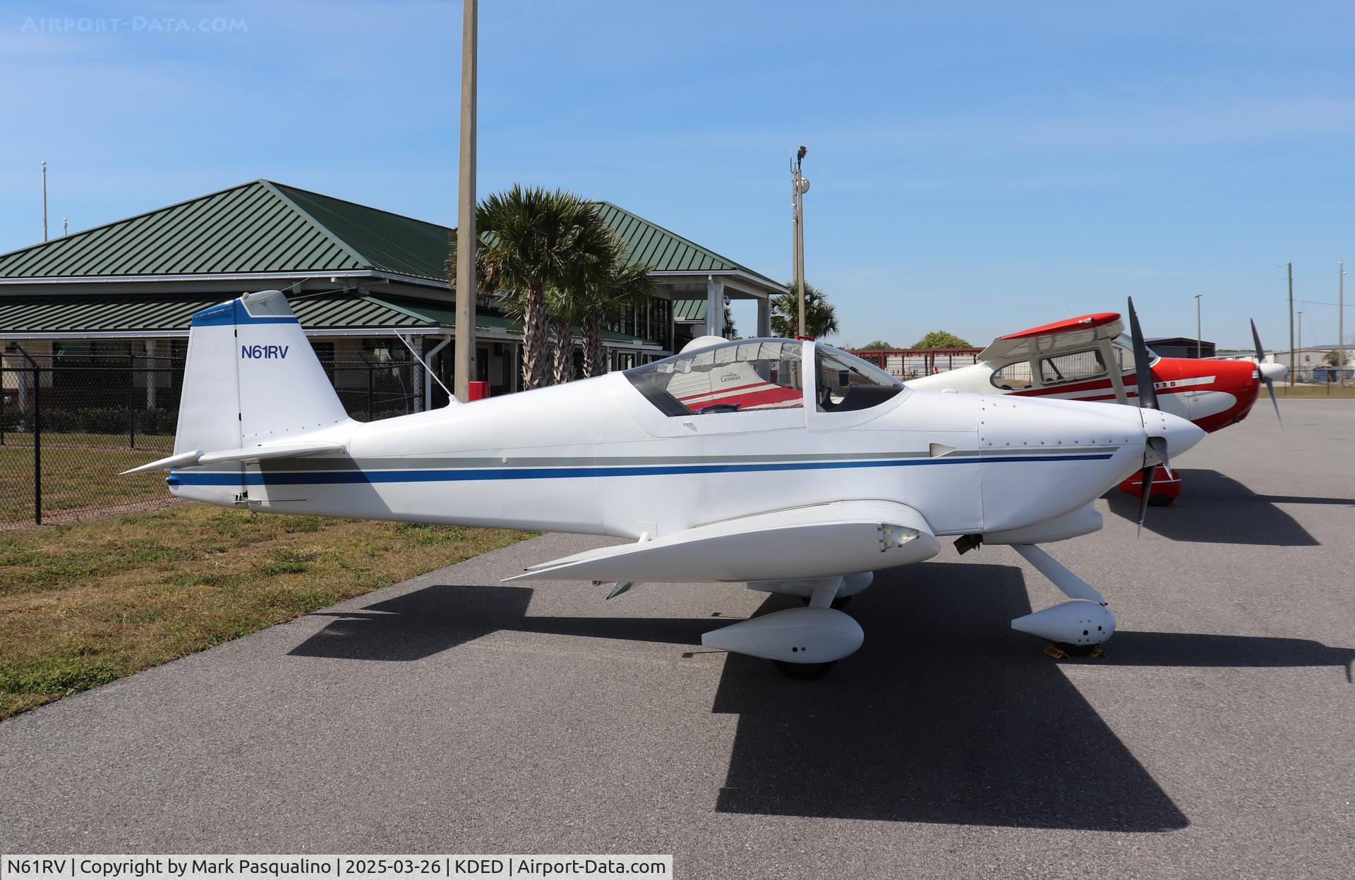 N61RV, 1993 Vans RV-6A C/N 001 (N61RV), Vans RV-6A