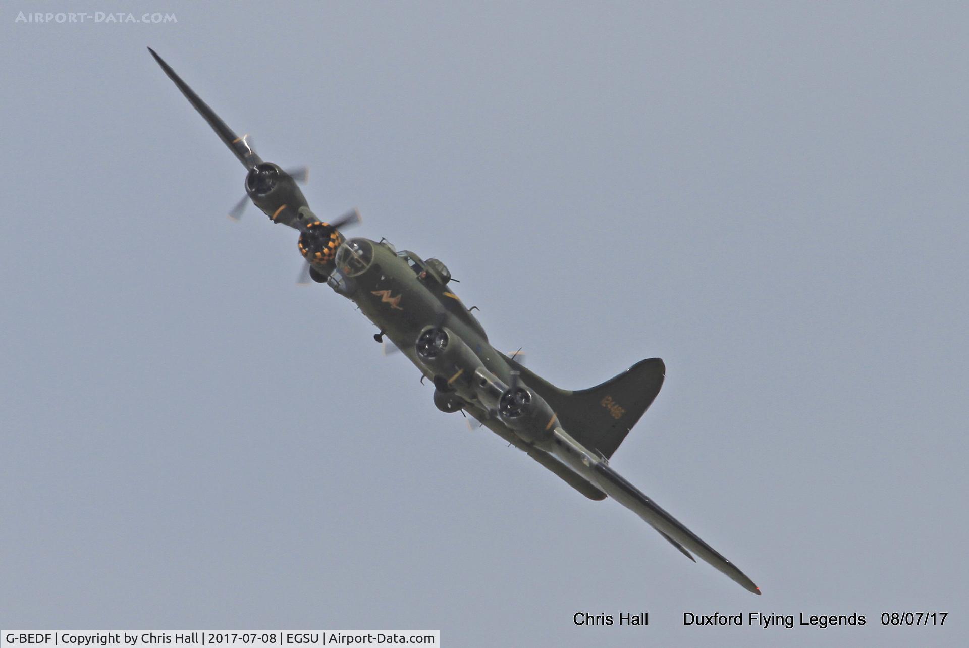G-BEDF, 1944 Boeing B-17G Flying Fortress C/N 8693, Duxford Flying Legends 2017