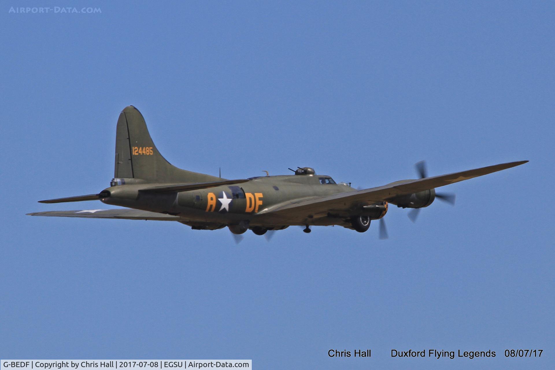 G-BEDF, 1944 Boeing B-17G Flying Fortress C/N 8693, Duxford Flying Legends 2017