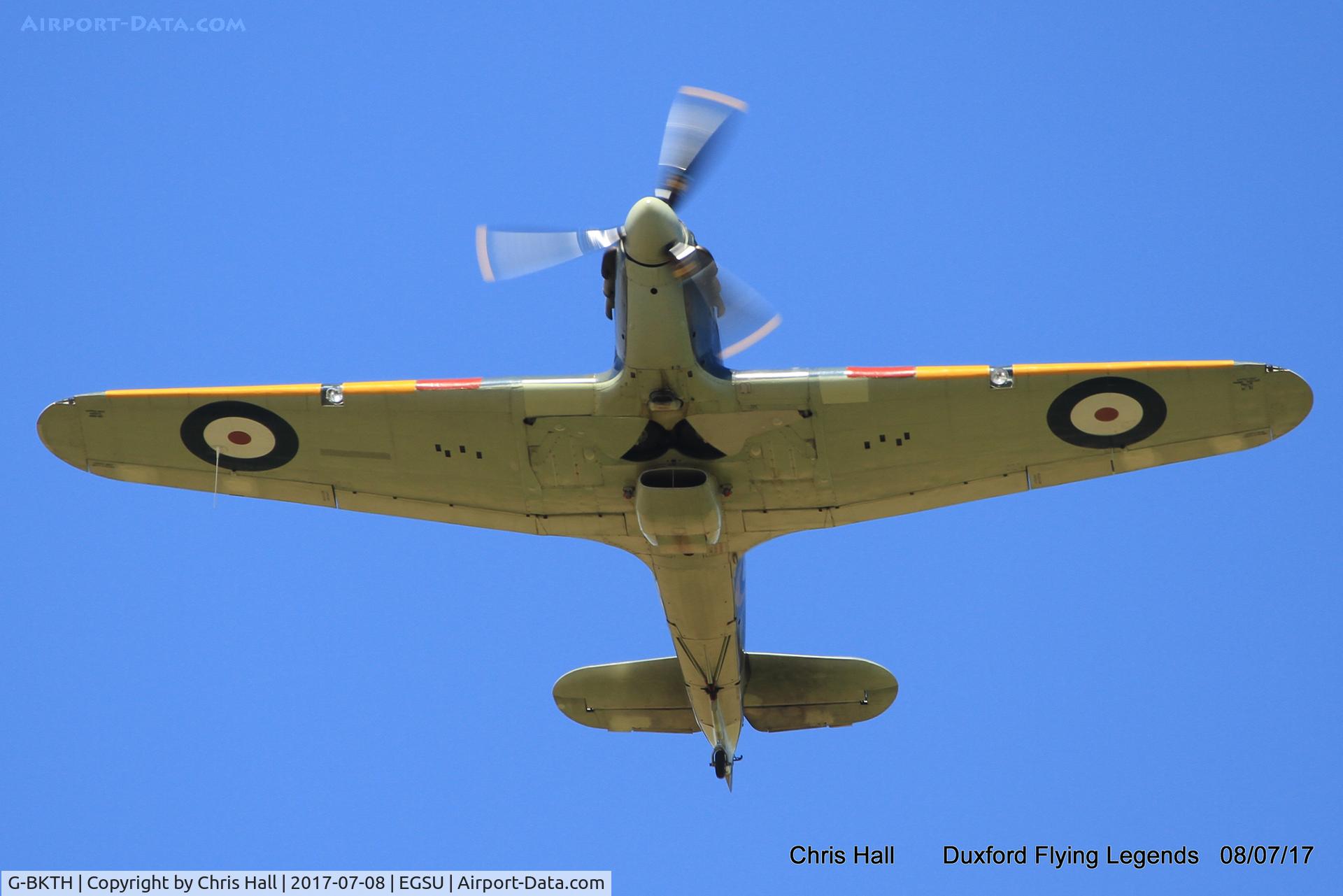 G-BKTH, 1939 Hawker (CCF) Sea Hurricane Mk1B C/N CCF/41H/4013, Duxford Flying Legends 2017