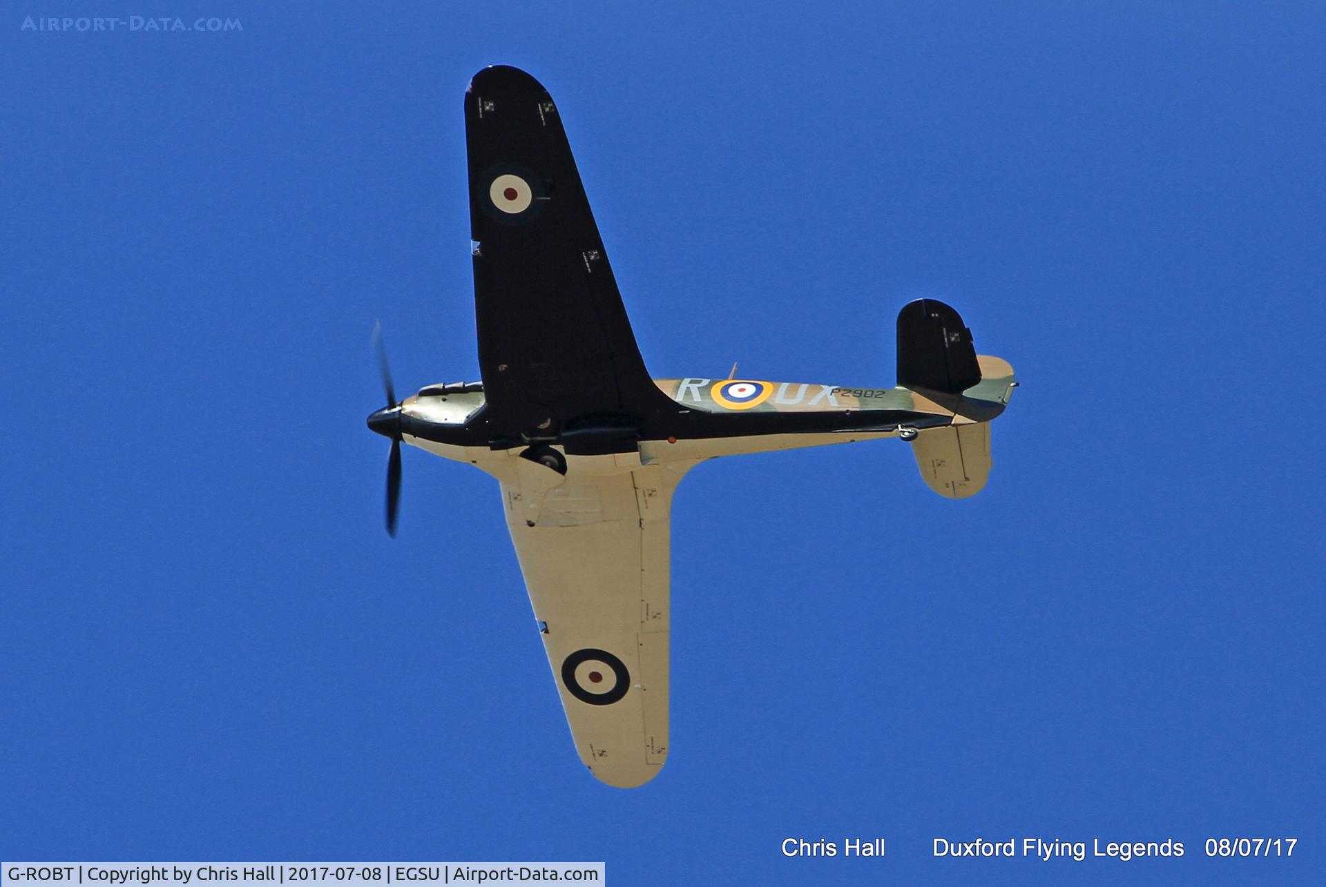 G-ROBT, 1940 Hawker Hurricane I C/N P2902, Duxford Flying Legends 2017