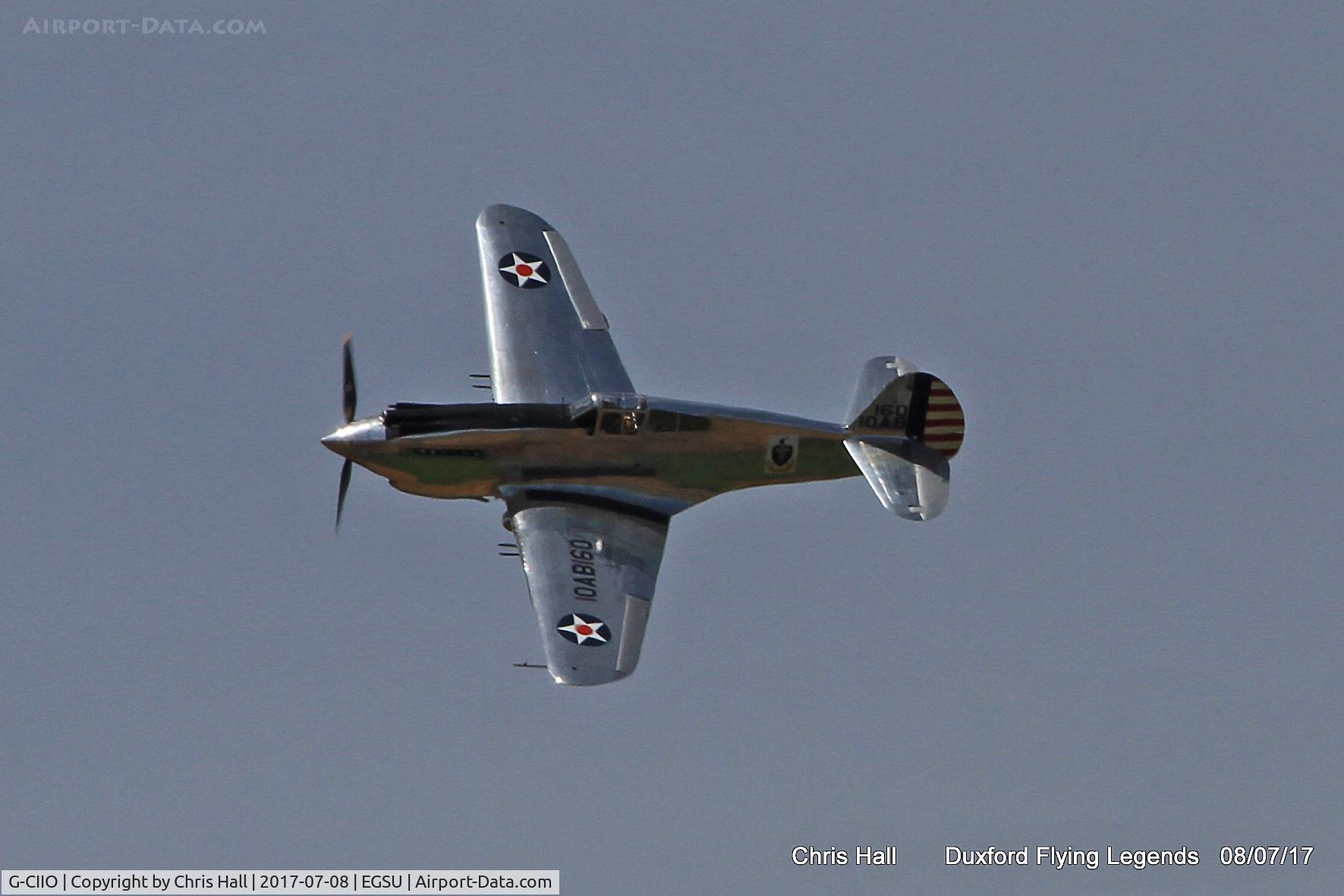 G-CIIO, 1941 Curtiss P-40C Warhawk C/N 16161, Duxford Flying Legends 2017