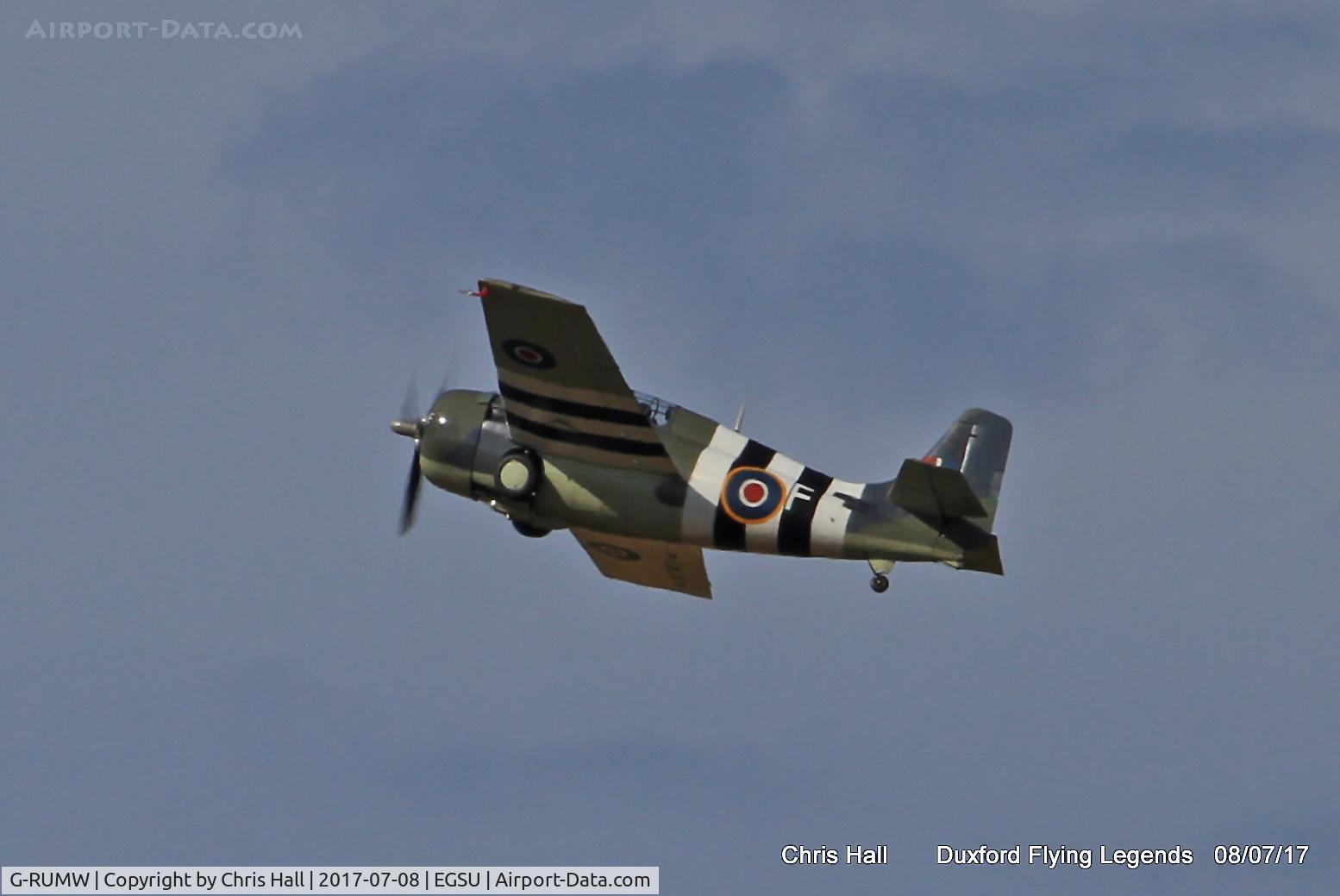 G-RUMW, 1944 General Motors (Grumman) FM-2 Wildcat C/N 5765, Duxford Flying Legends 2017