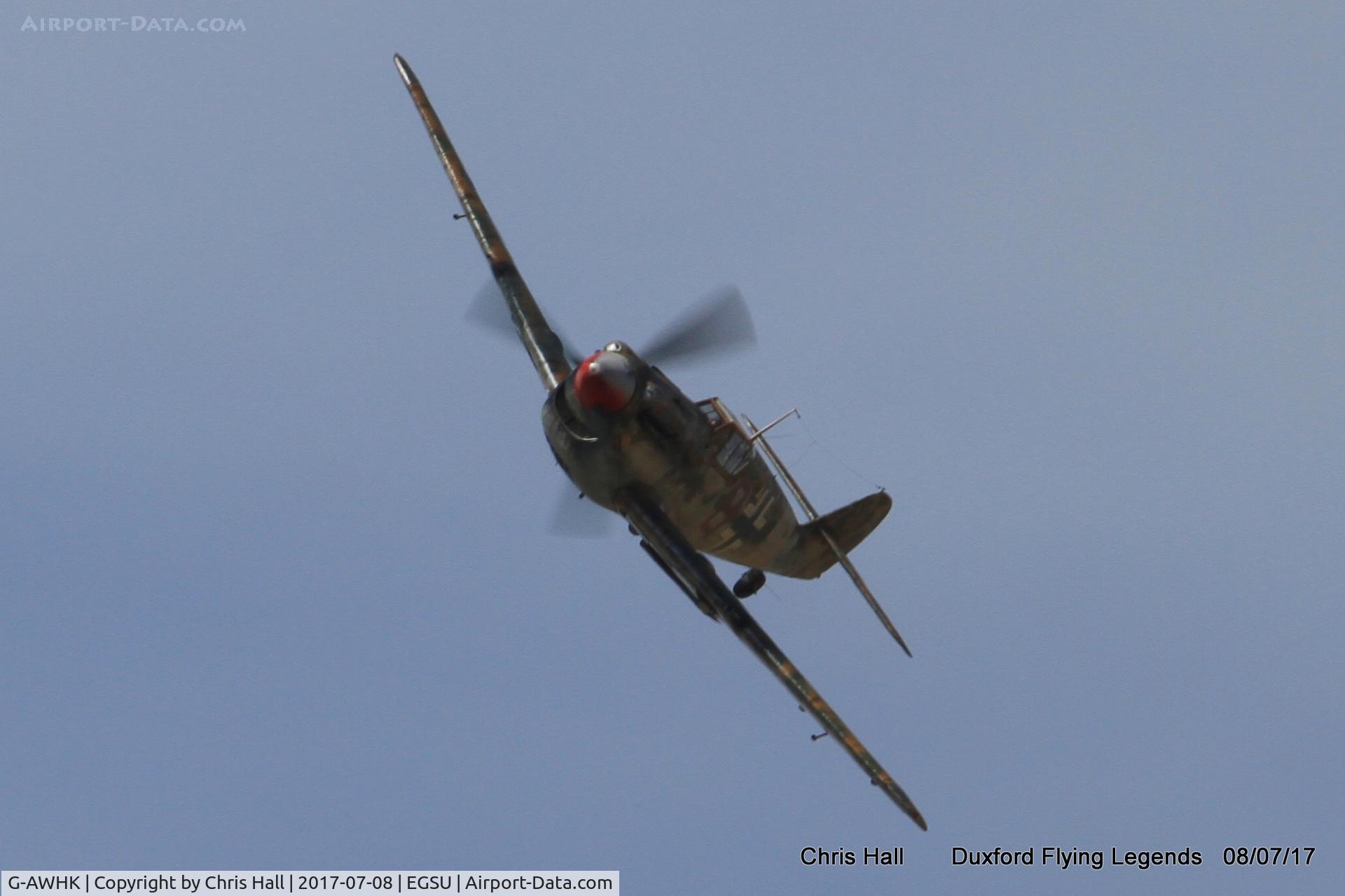 G-AWHK, 1949 Hispano HA-1112-M1L Buchon C/N 172, Duxford Flying Legends 2017