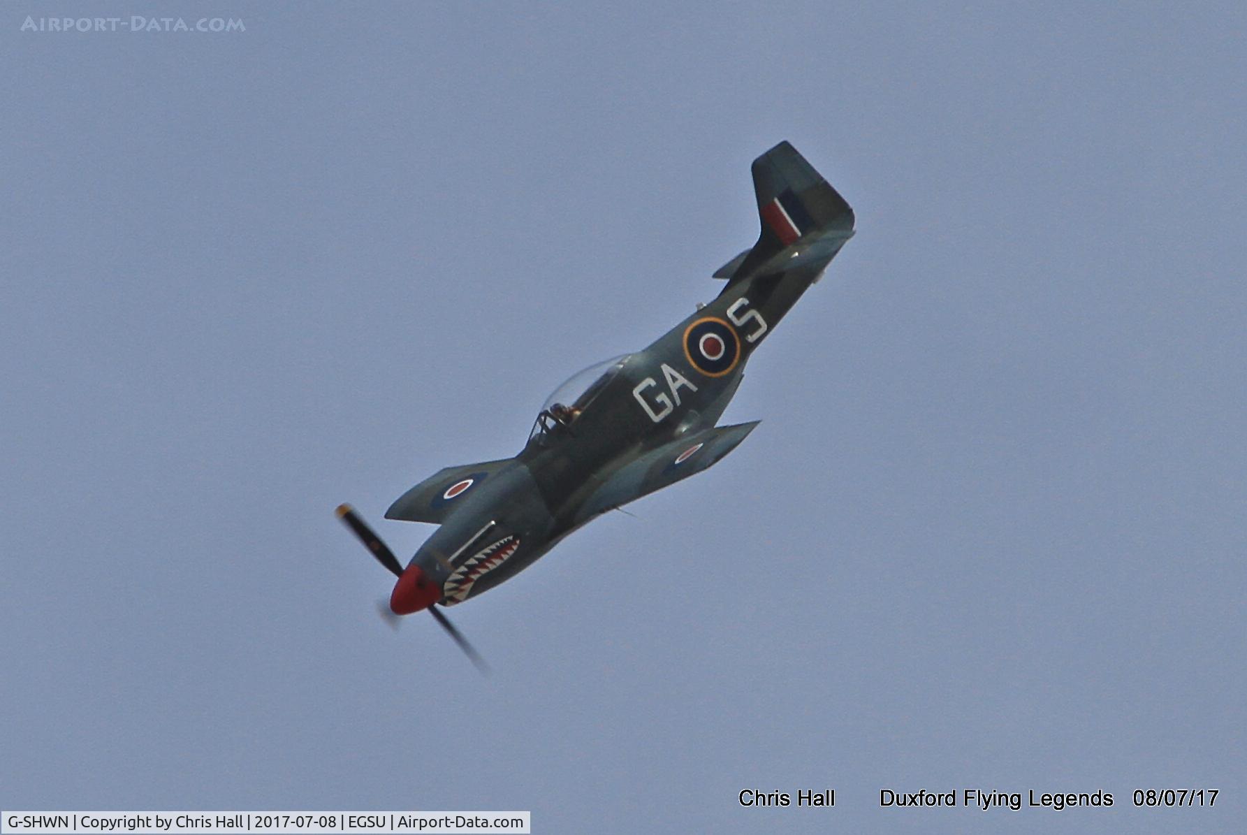 G-SHWN, 1944 North American P-51D Mustang C/N 122-40417, Duxford Flying Legends 2017