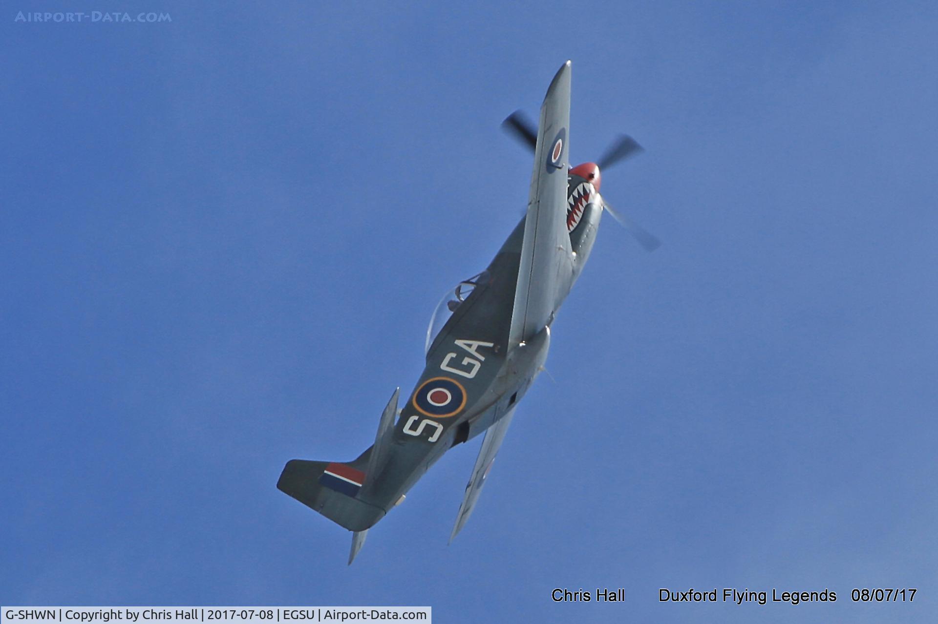 G-SHWN, 1944 North American P-51D Mustang C/N 122-40417, Duxford Flying Legends 2017