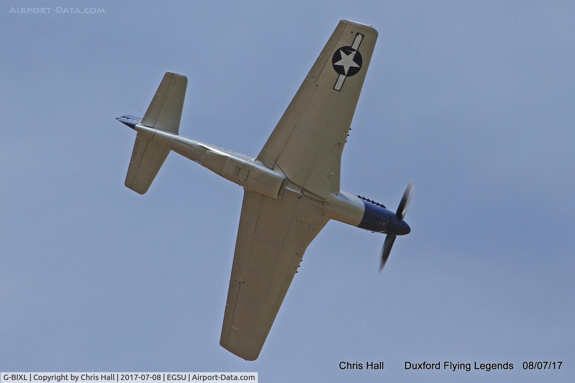 G-BIXL, 1944 North American P-51D Mustang C/N 122-38675, Duxford Flying Legends 2017