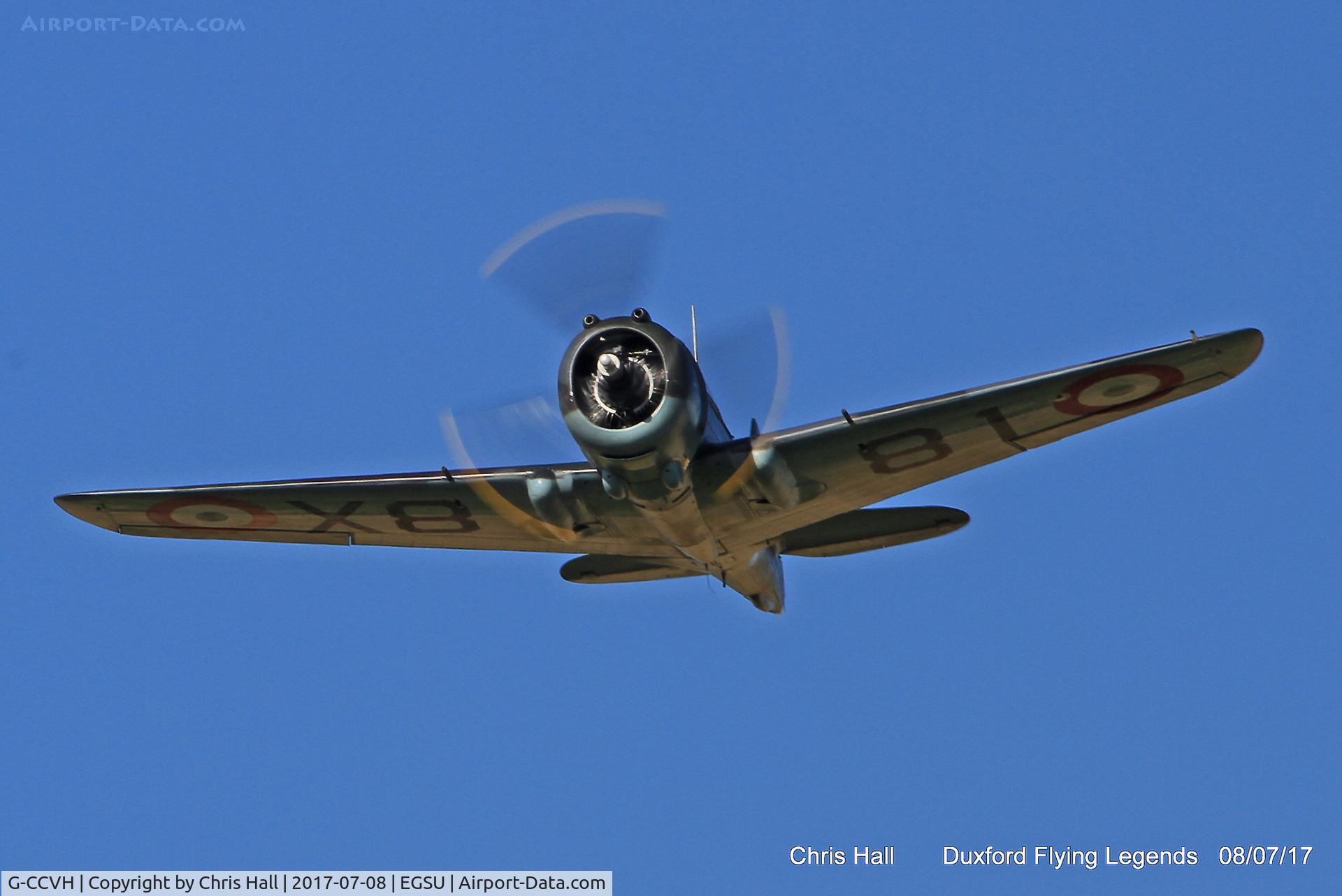 G-CCVH, 1939 Curtiss H-75A-1 C/N 12881, Duxford Flying Legends 2017