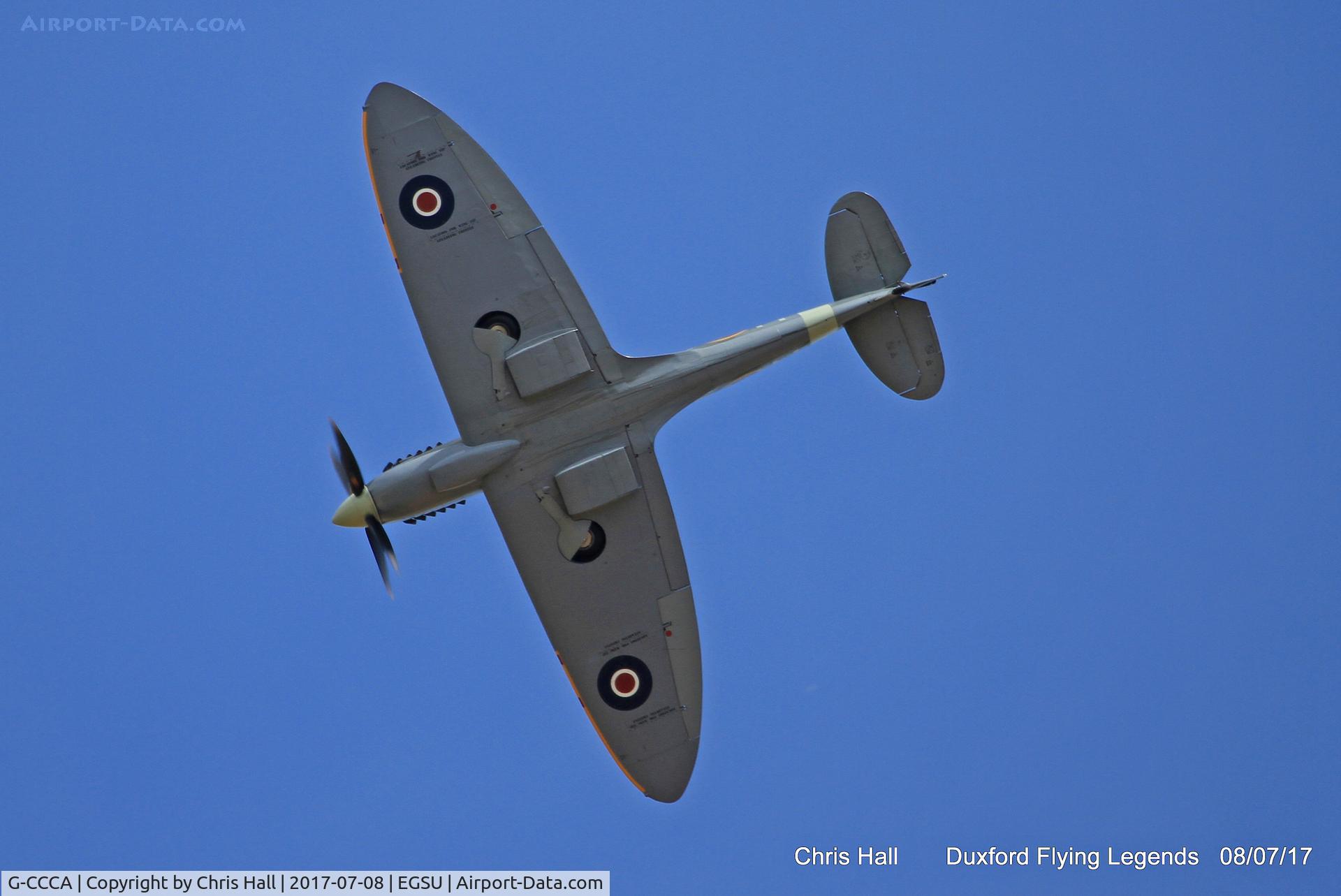 G-CCCA, 1944 Supermarine 509 Spitfire TR.IXc C/N CBAF.9590, Duxford Flying Legends 2017