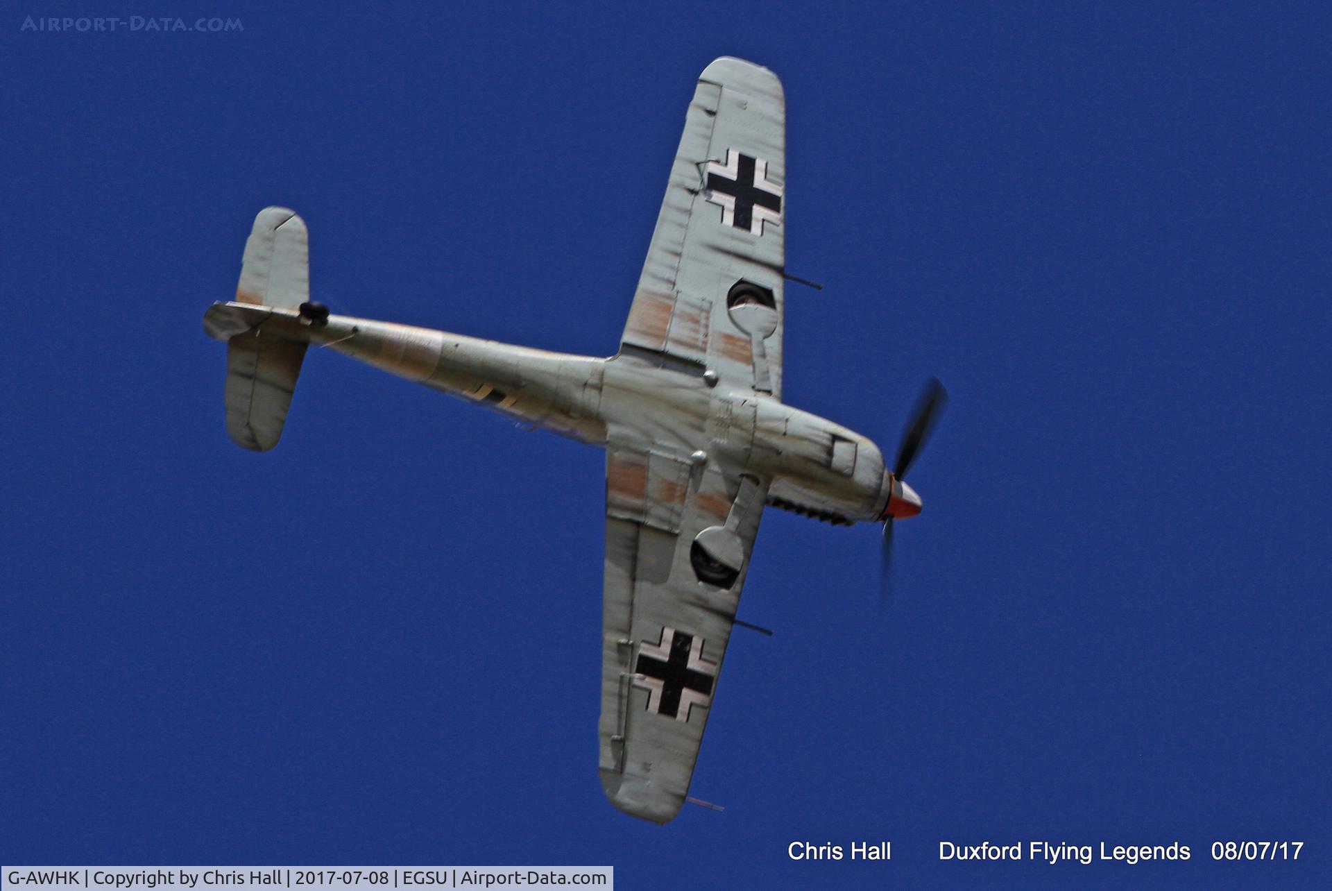G-AWHK, 1949 Hispano HA-1112-M1L Buchon C/N 172, Duxford Flying Legends 2017
