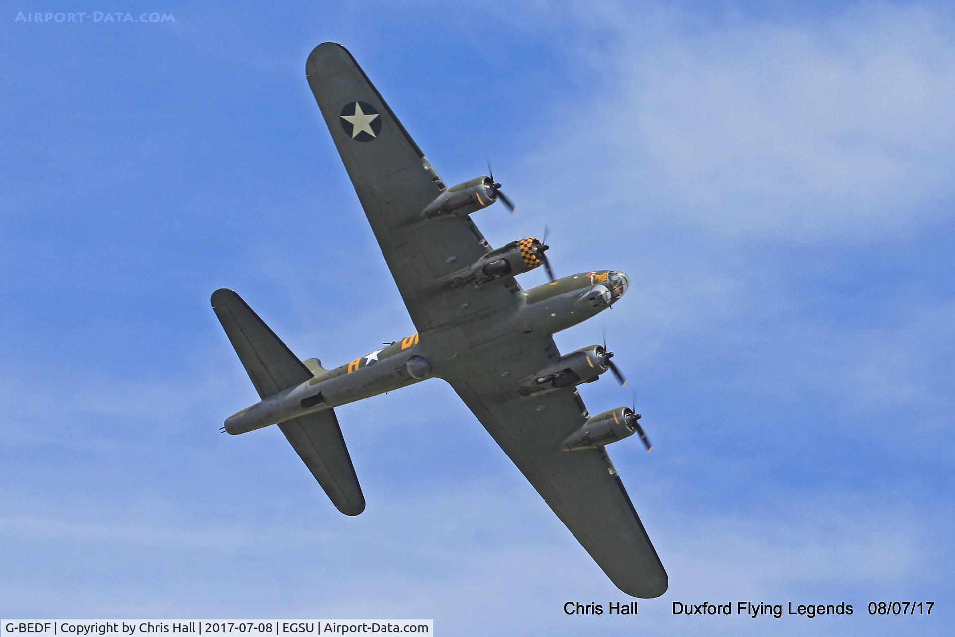 G-BEDF, 1944 Boeing B-17G Flying Fortress C/N 8693, Duxford Flying Legends 2017