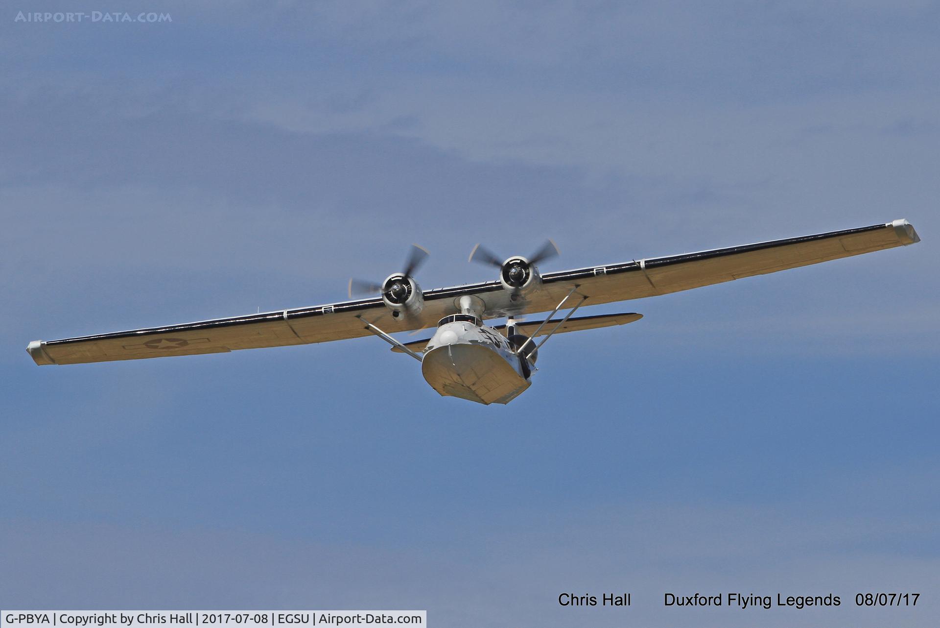 G-PBYA, 1944 Consolidated (Canadian Vickers) PBV-1A Canso A C/N CV-283, Duxford Flying Legends 2017