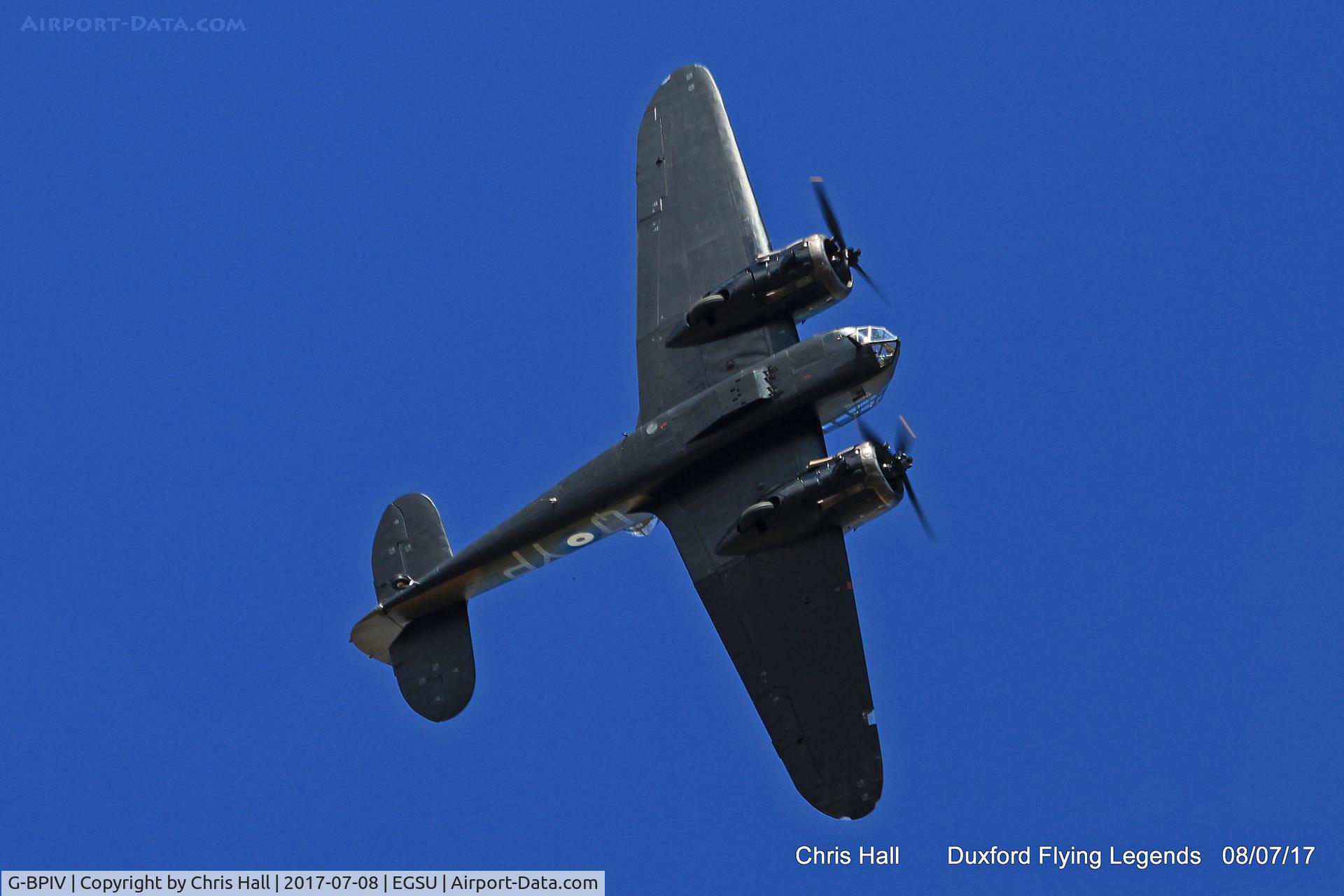 G-BPIV, 1943 Bristol 149 Bolingbroke Mk.IVT C/N 10201, Duxford Flying Legends 2017
