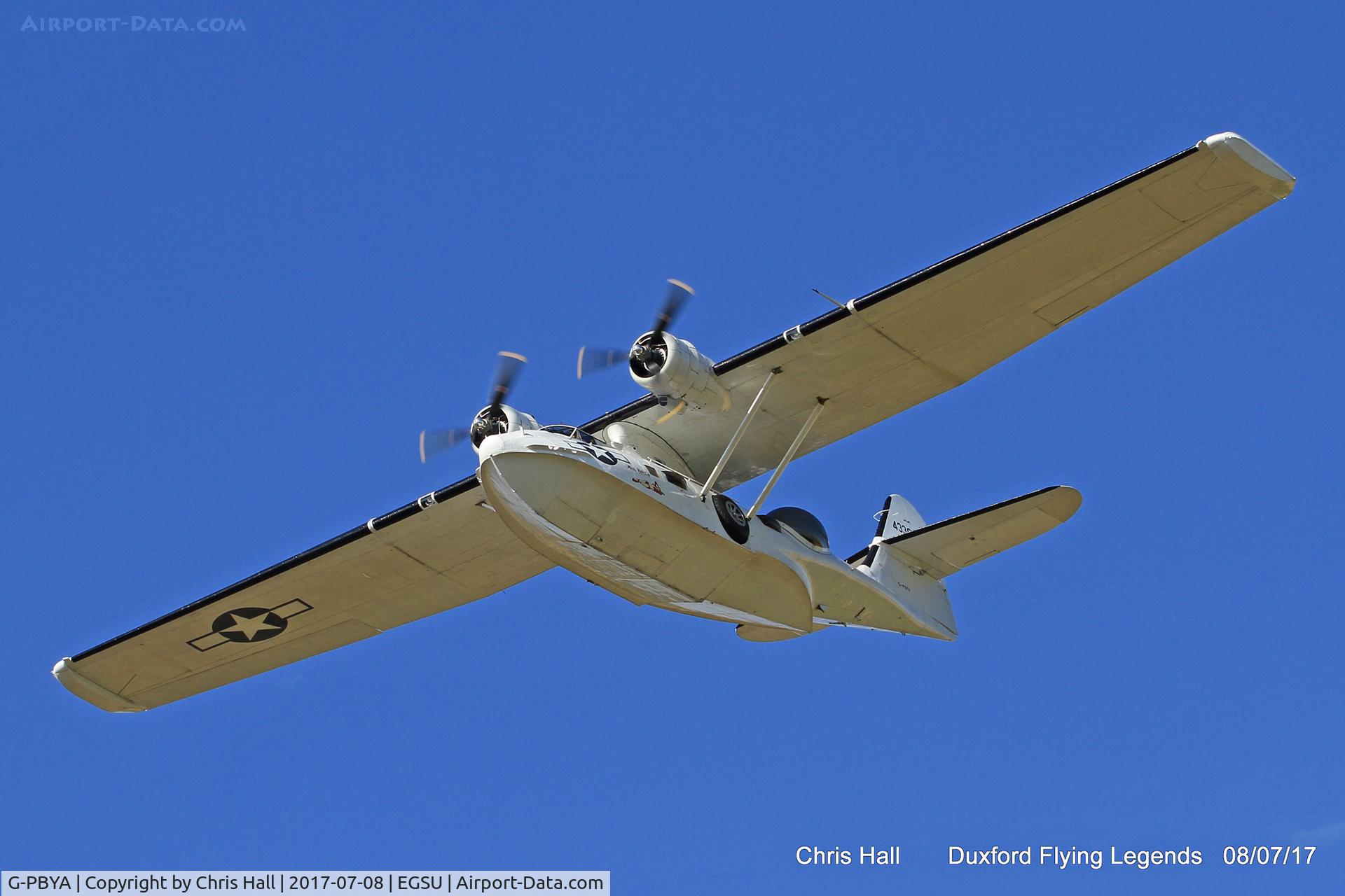 G-PBYA, 1944 Consolidated (Canadian Vickers) PBV-1A Canso A C/N CV-283, Duxford Flying Legends 2017