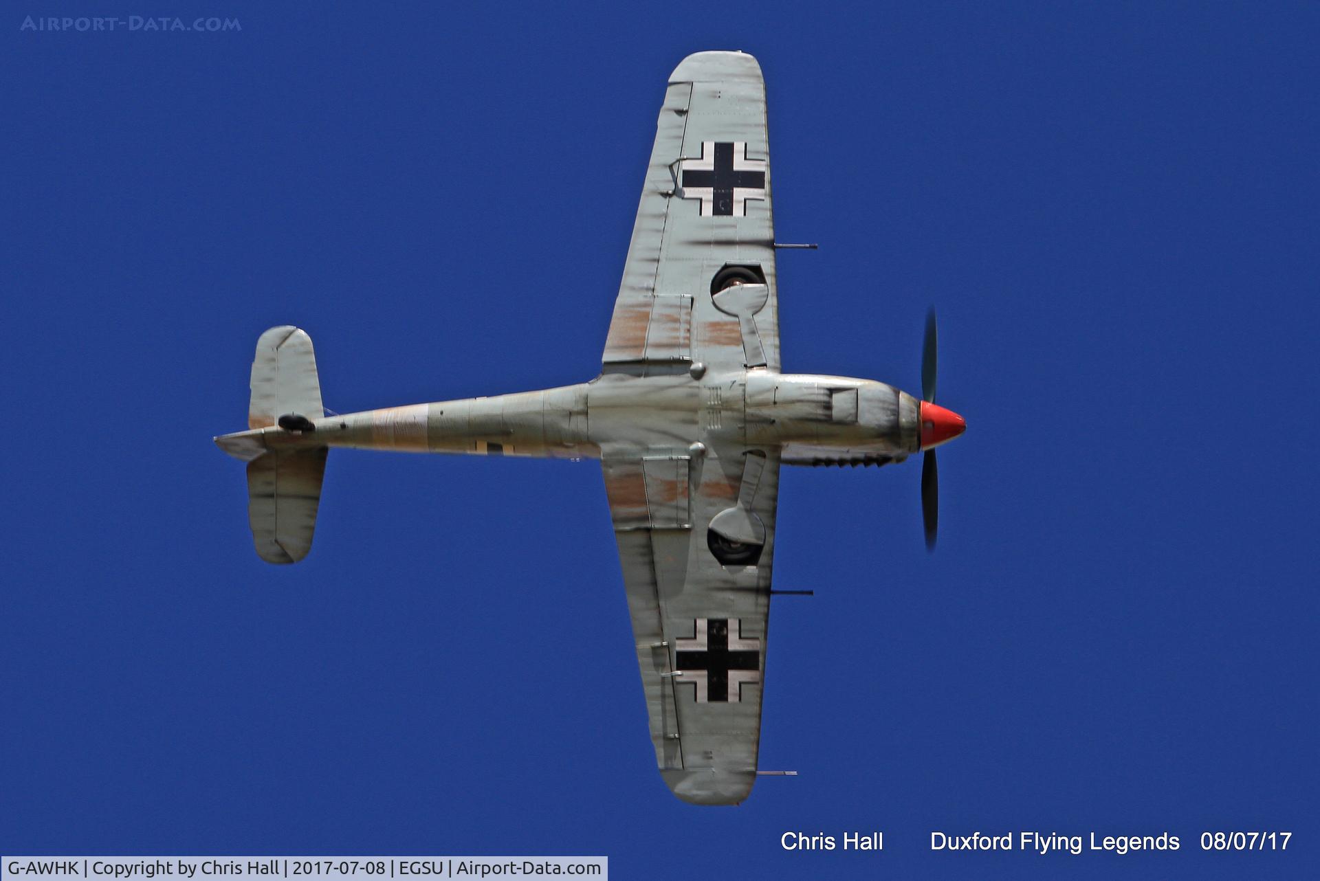 G-AWHK, 1949 Hispano HA-1112-M1L Buchon C/N 172, Duxford Flying Legends 2017