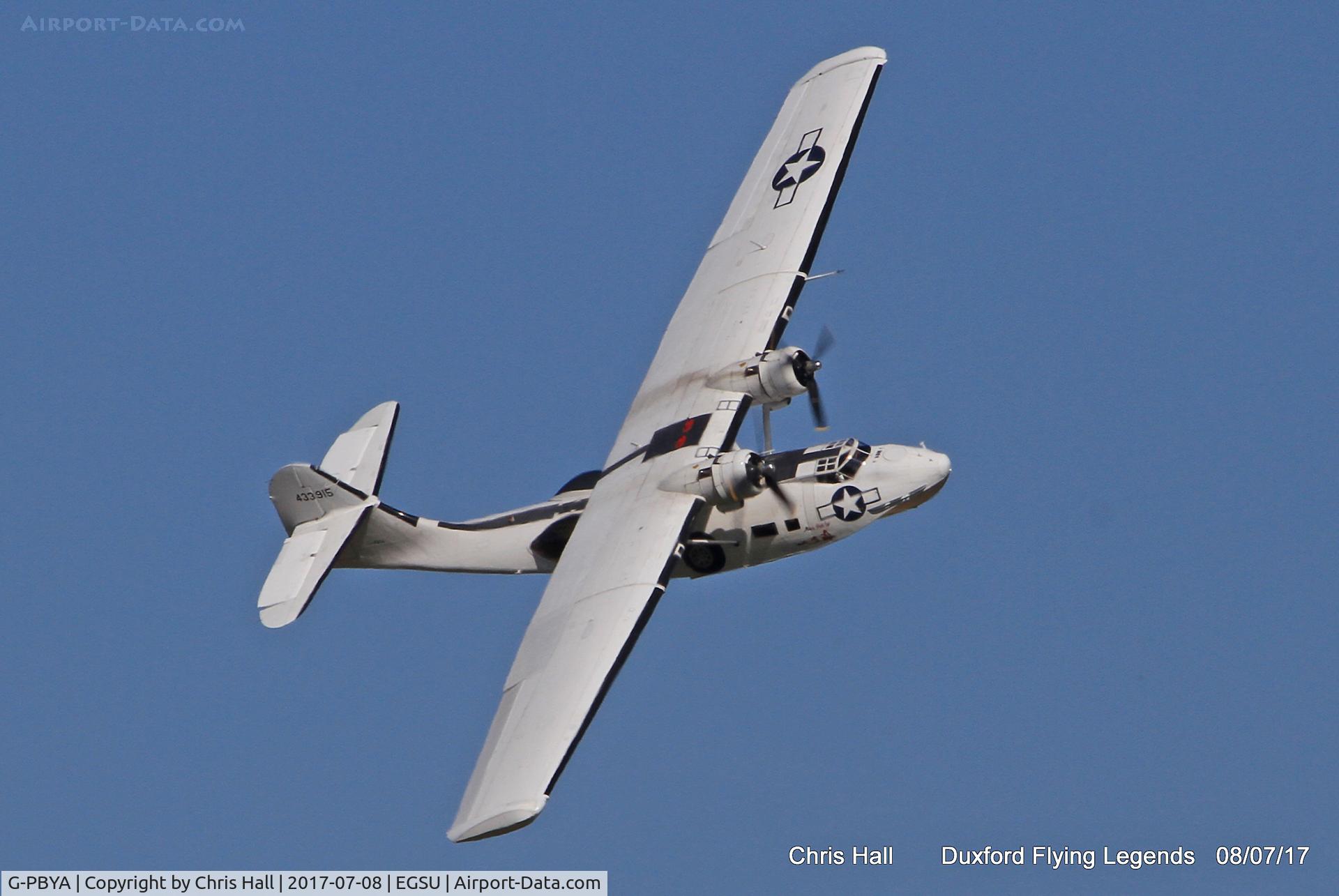 G-PBYA, 1944 Consolidated (Canadian Vickers) PBV-1A Canso A C/N CV-283, Duxford Flying Legends 2017