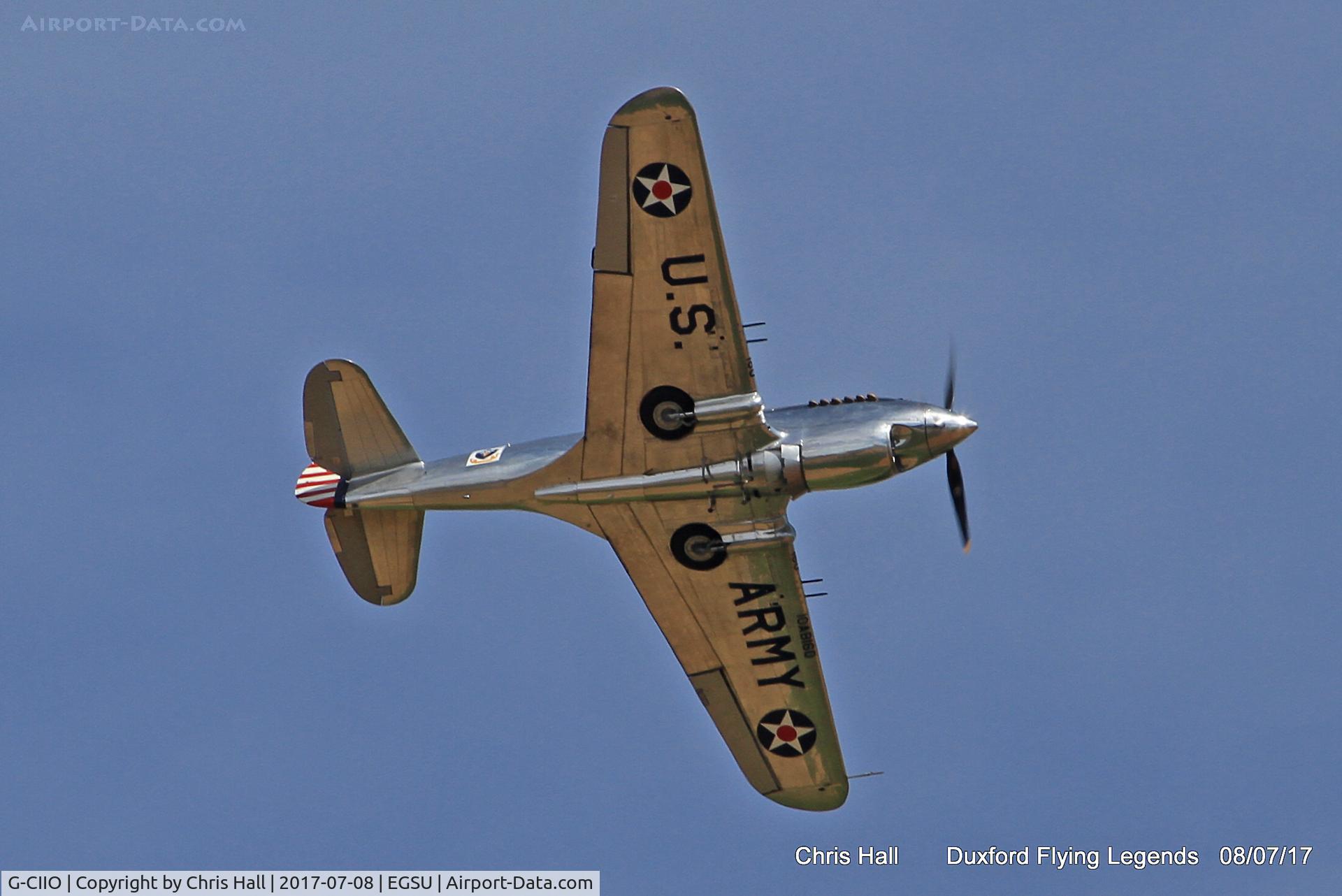 G-CIIO, 1941 Curtiss P-40C Warhawk C/N 16161, Duxford Flying Legends 2017