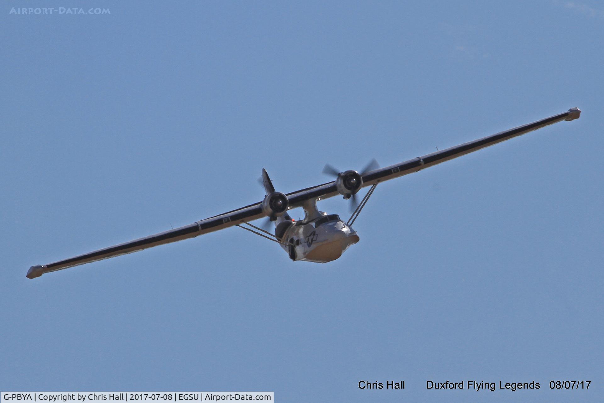 G-PBYA, 1944 Consolidated (Canadian Vickers) PBV-1A Canso A C/N CV-283, Duxford Flying Legends 2017