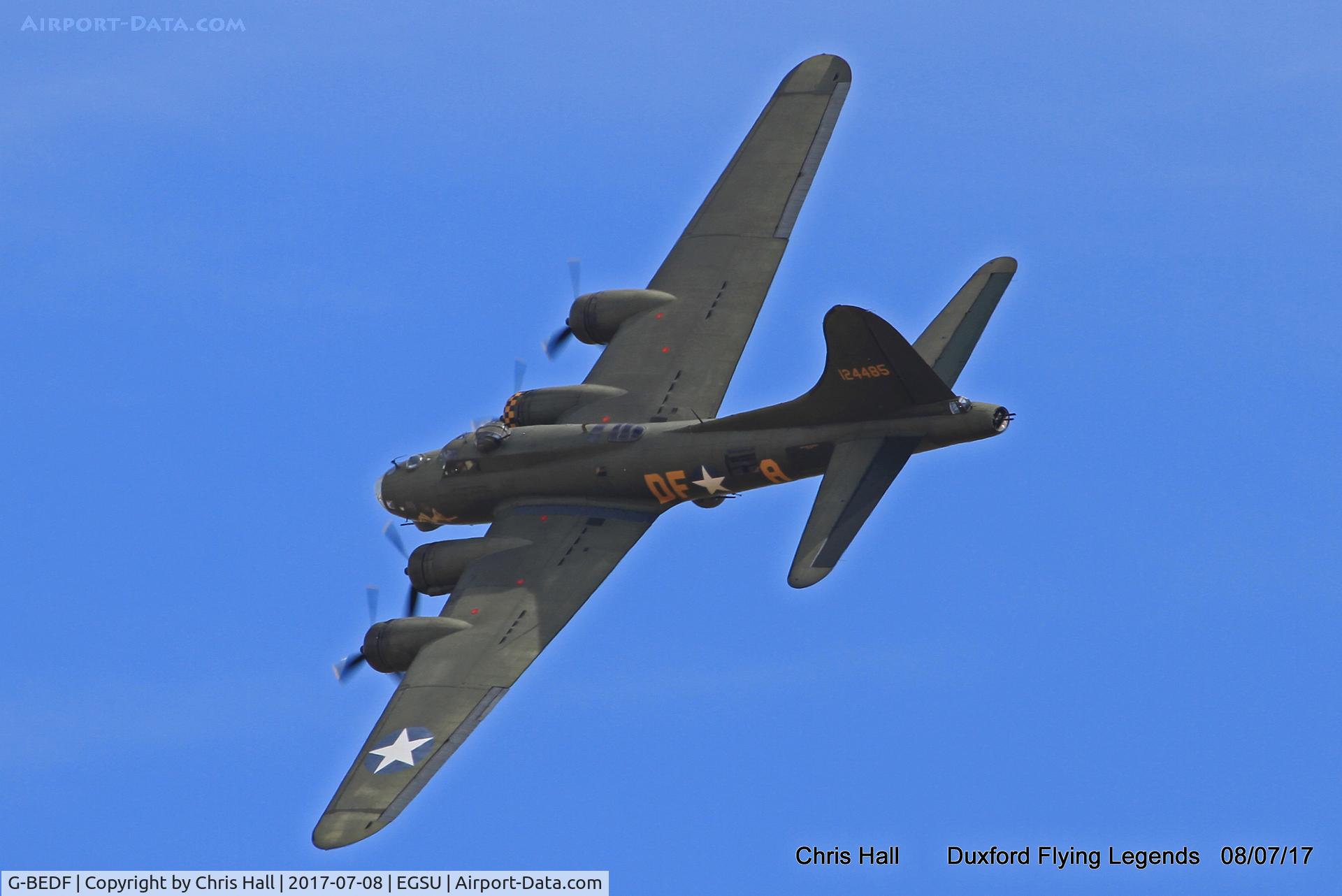G-BEDF, 1944 Boeing B-17G Flying Fortress C/N 8693, Duxford Flying Legends 2017