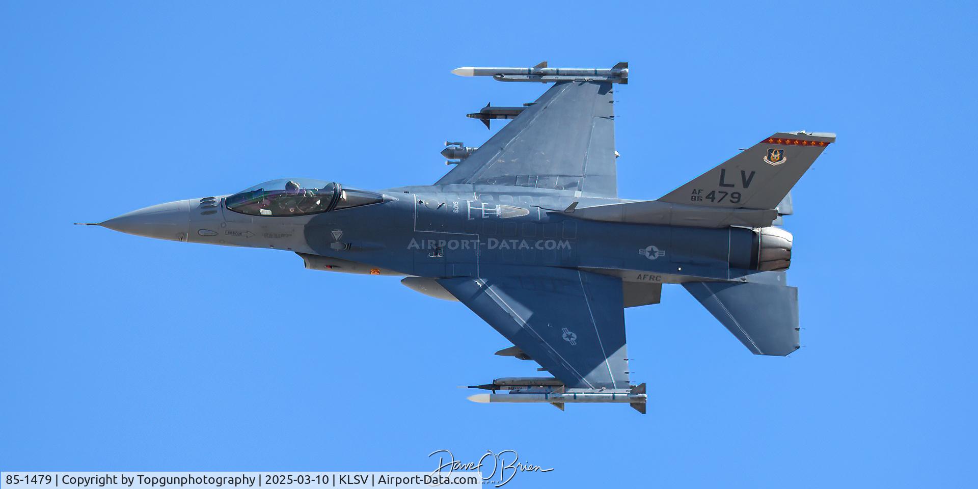 85-1479, 1987 General Dynamics F-16C Fighting Falcon C/N 5C-259, CAJUN41 now with the 706th AGRS at Nellis AFB