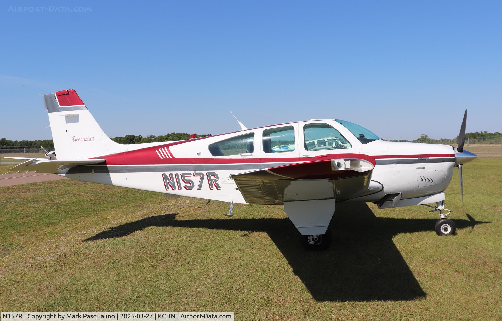 N157R, 1991 Beech F33A Bonanza C/N CE-1636, Beech F33A