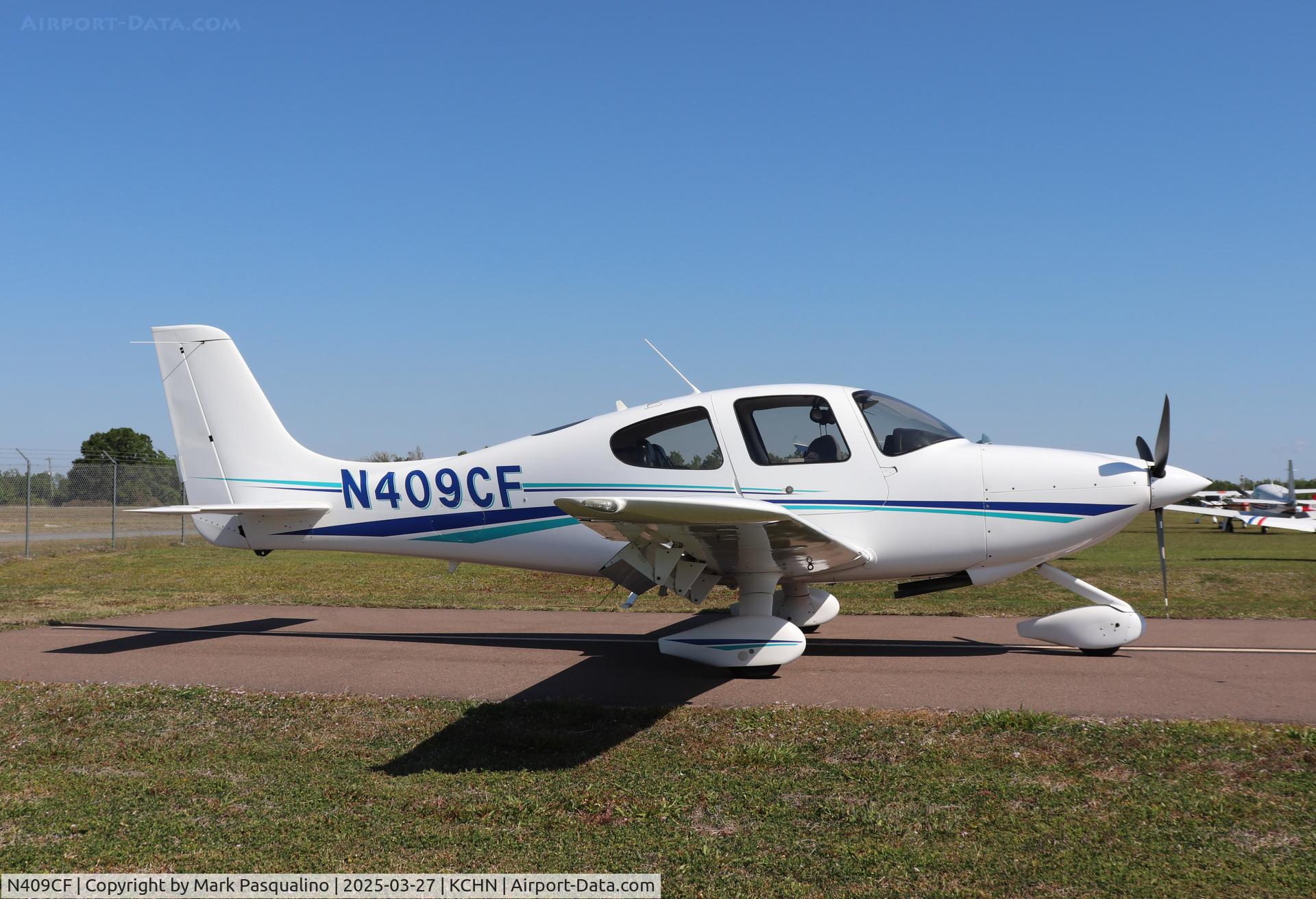 N409CF, 2005 Cirrus SR20 C/N 1600, Cirrus SR20