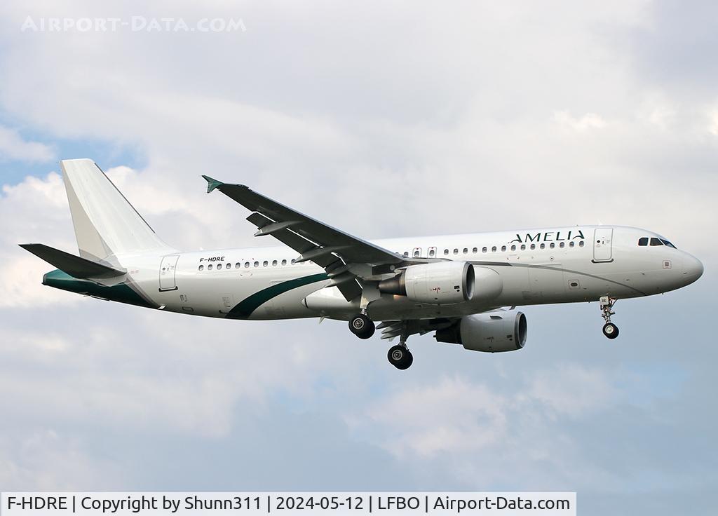 F-HDRE, Airbus 320-214 C/N 2743, Landing 32R