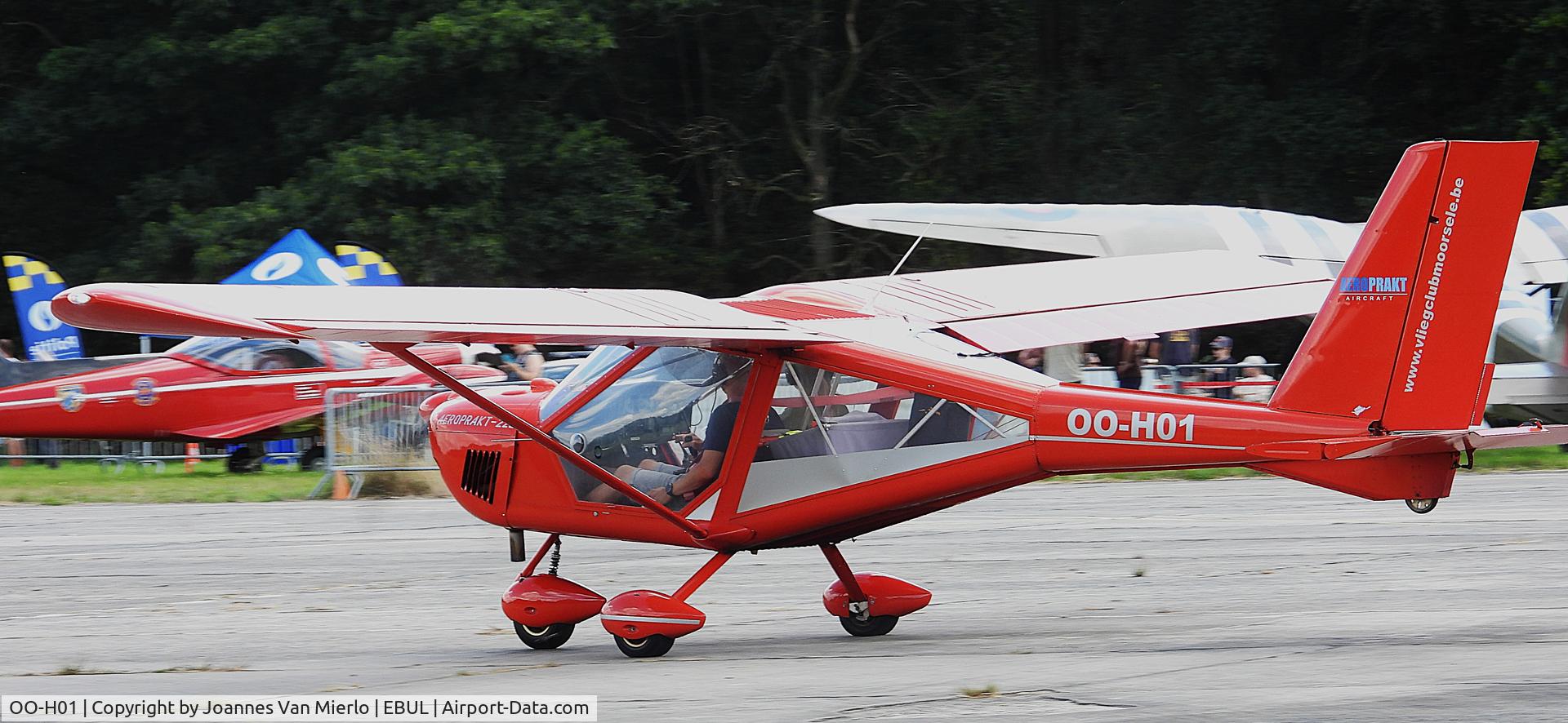 OO-H01, 2008 Aeroprakt A-22 Vision C/N 287, Ursel