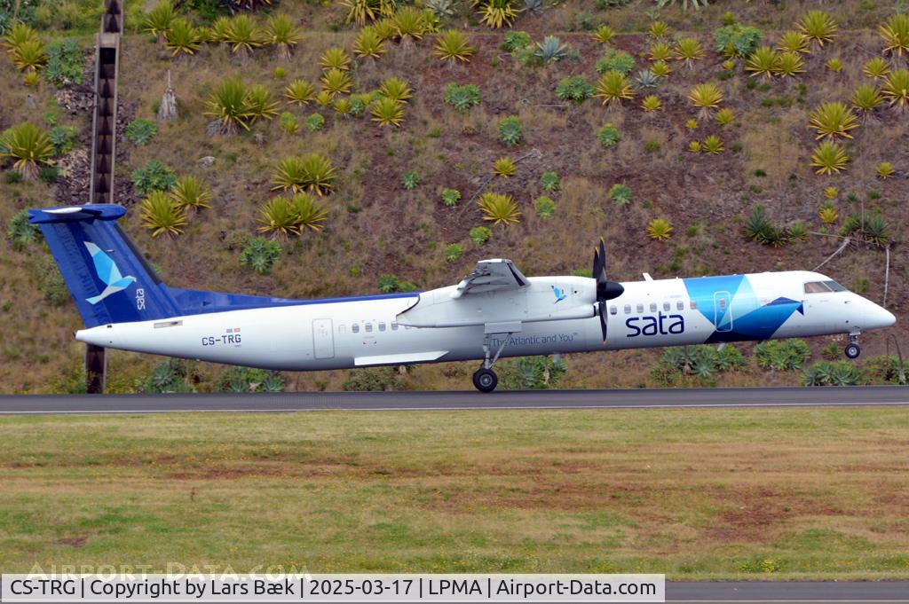 CS-TRG, 2010 Bombardier DHC-8-402 Dash 8 C/N 4298, Departing from Funchal