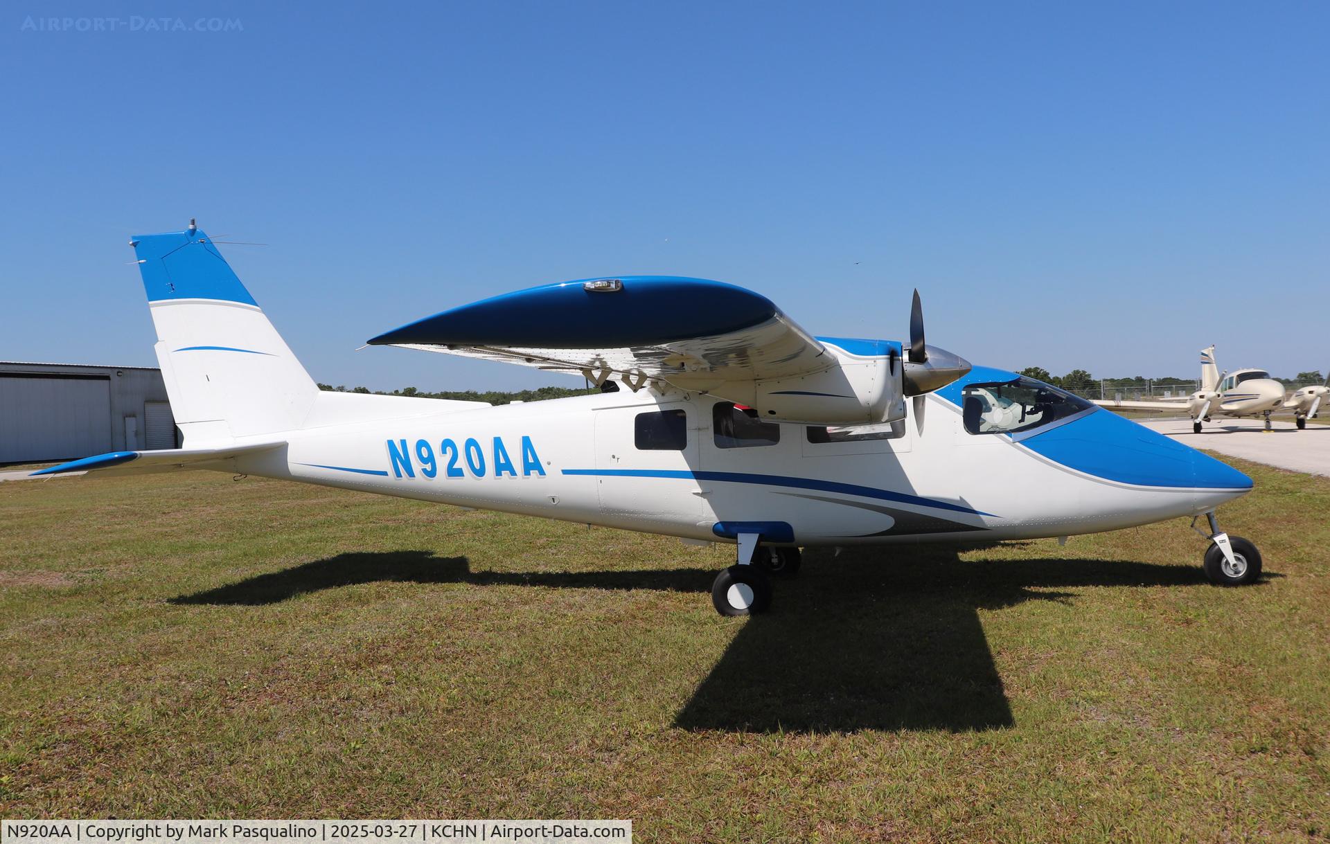 N920AA, 1978 Partenavia P-68B C/N 198, Partenavia P-68B