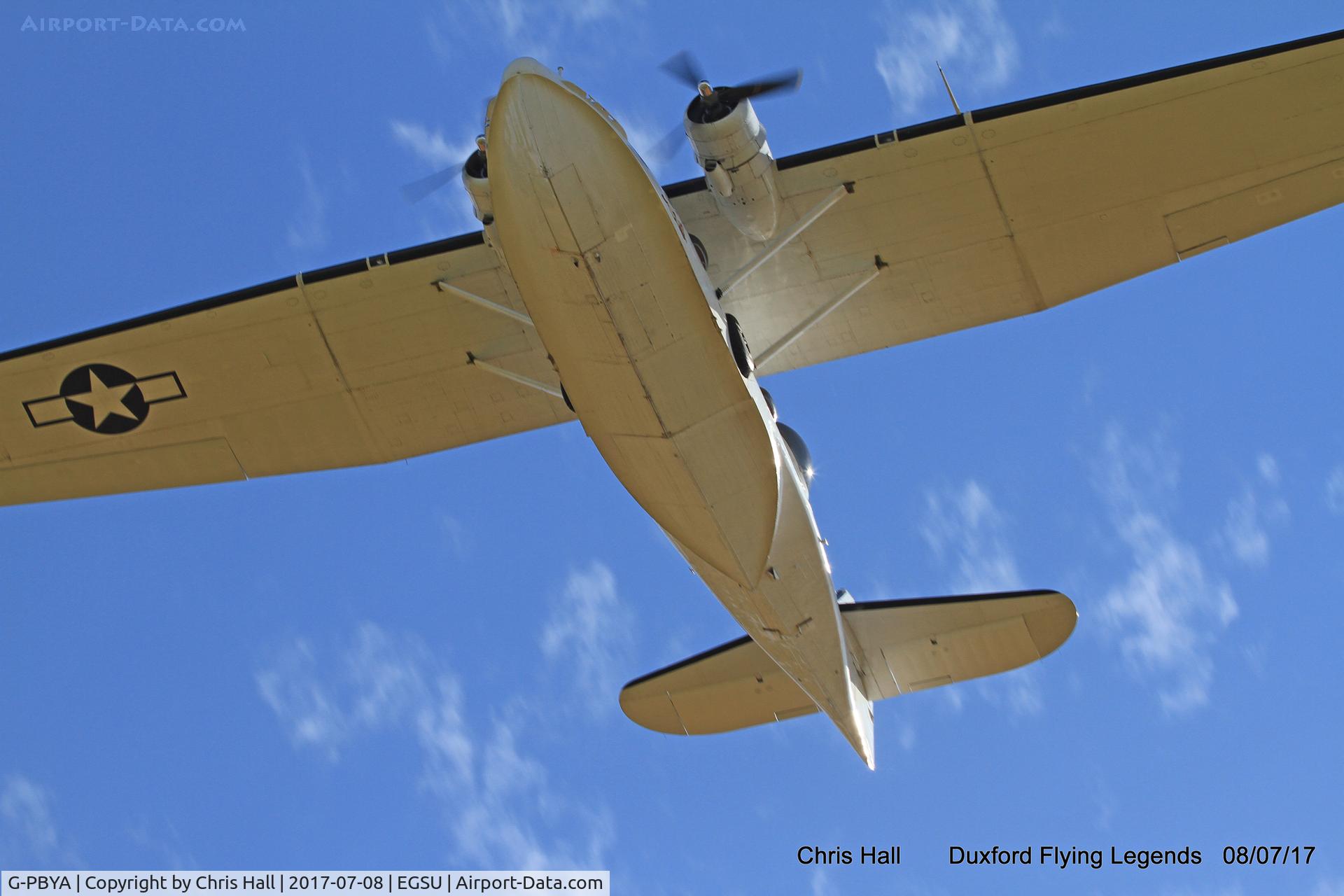 G-PBYA, 1944 Consolidated (Canadian Vickers) PBV-1A Canso A C/N CV-283, Duxford Flying Legends 2017