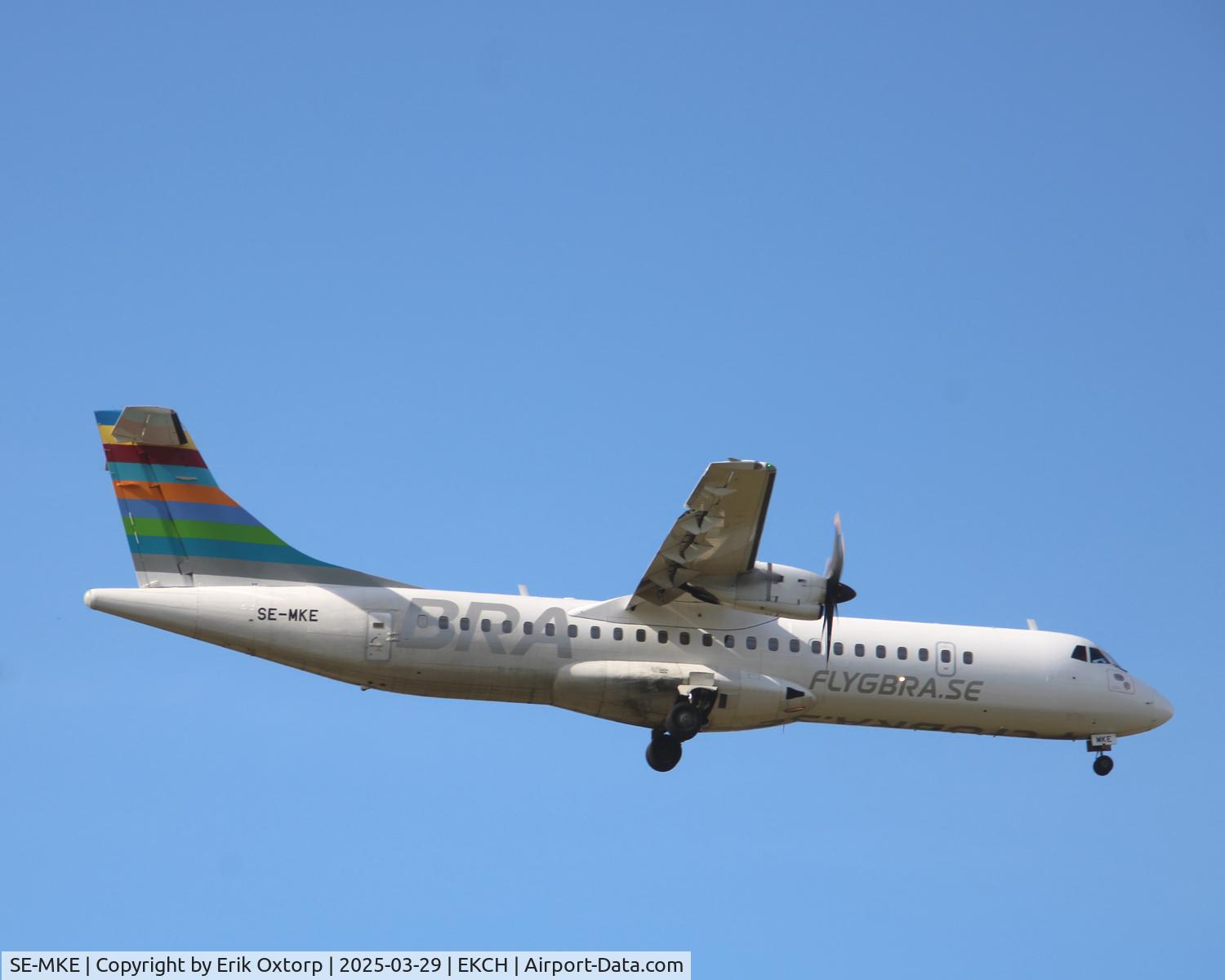 SE-MKE, 2016 ATR 72-600 (72-212A) C/N 1348, SE-MKE landing rw 04L