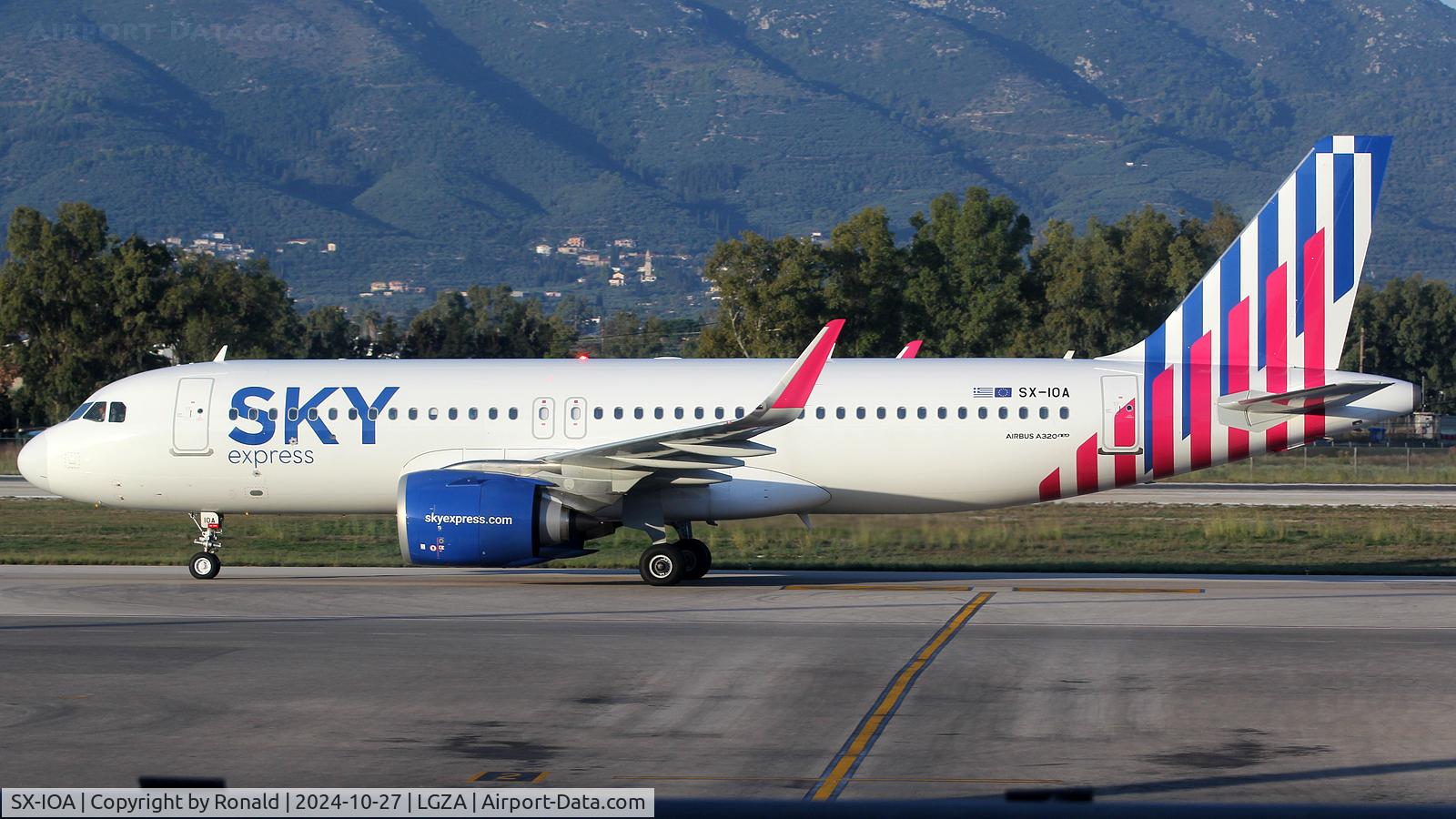SX-IOA, 2024 Airbus A320-251N C/N 12082, at zakynthos