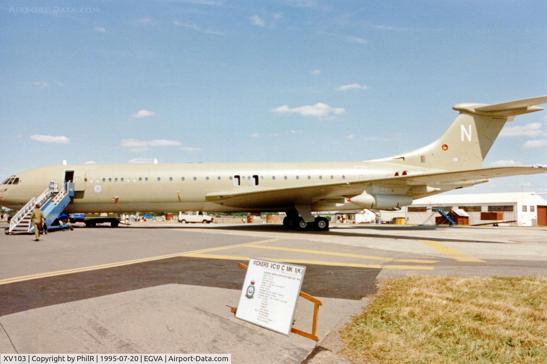 XV103, 1967 Vickers VC10 C.1K C/N 833, XV103 1967 VC10-C1K RAF IAT 