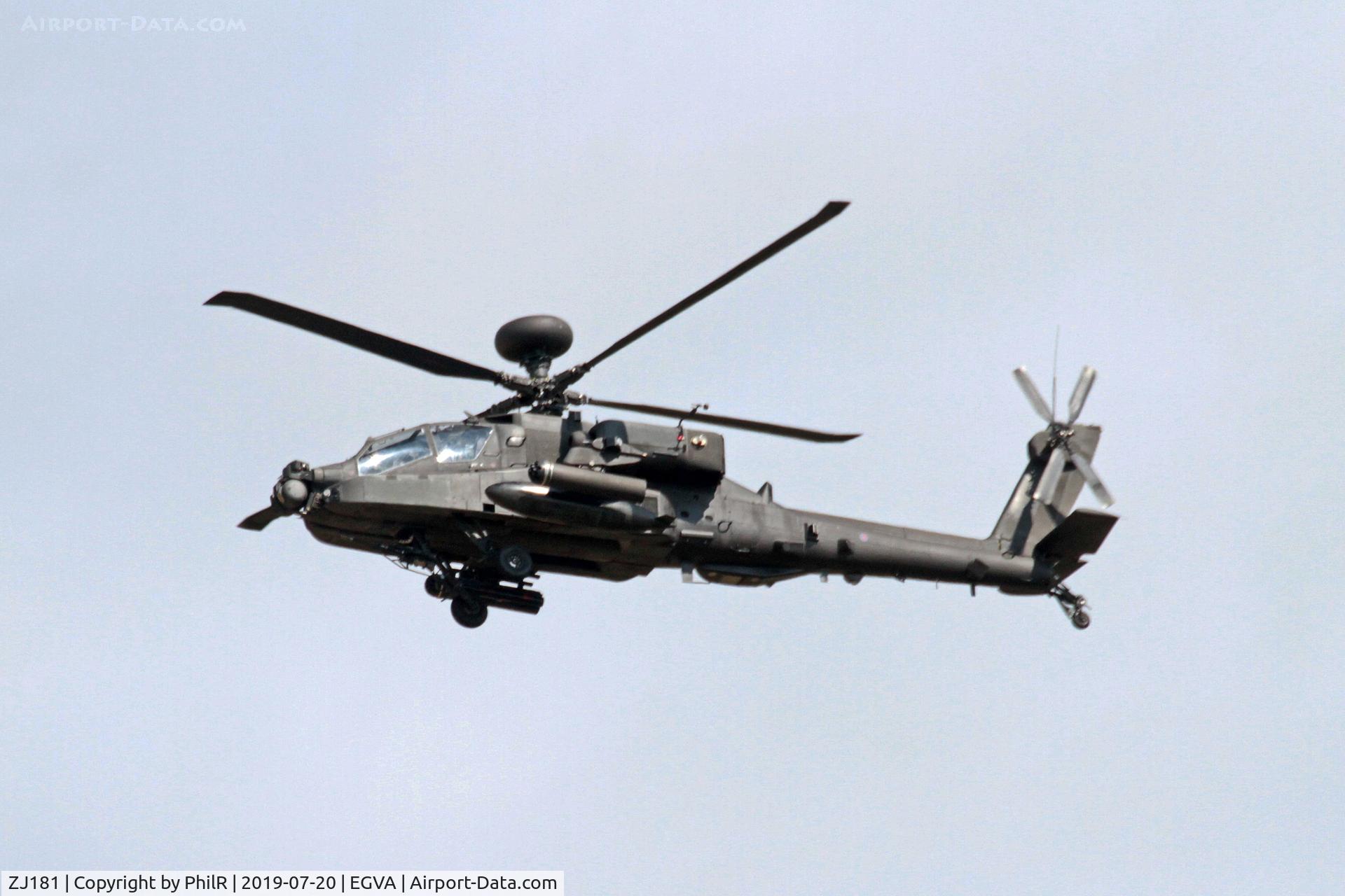 ZJ181, Westland Apache AH.1 C/N DU016/WAH016, ZJ181 Westland Apache AH1 AAC RIAT Fairford
