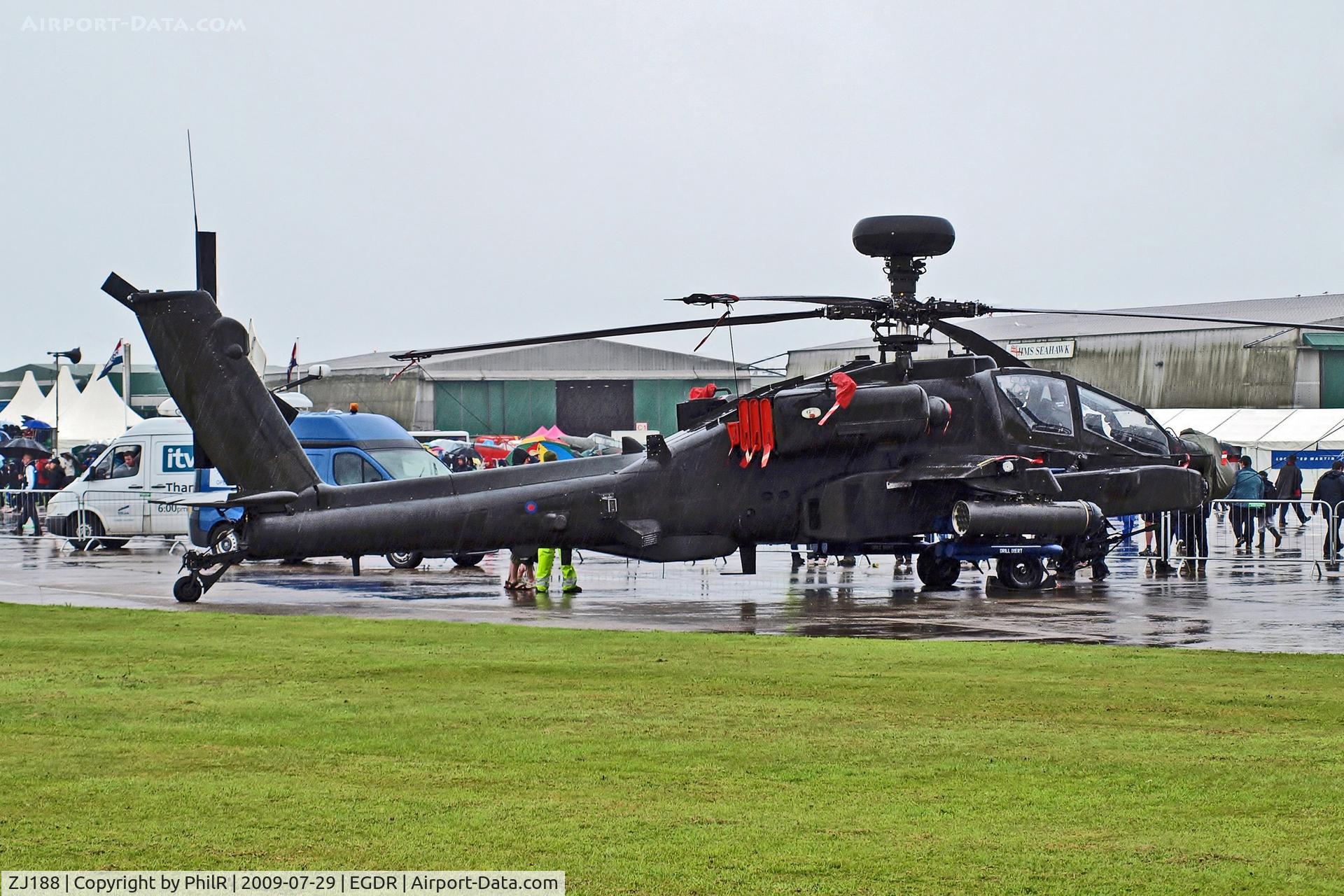 ZJ188, , ZJ188 2005 WAH Apache Longbow AH1 AAC RNAS Culdrose 