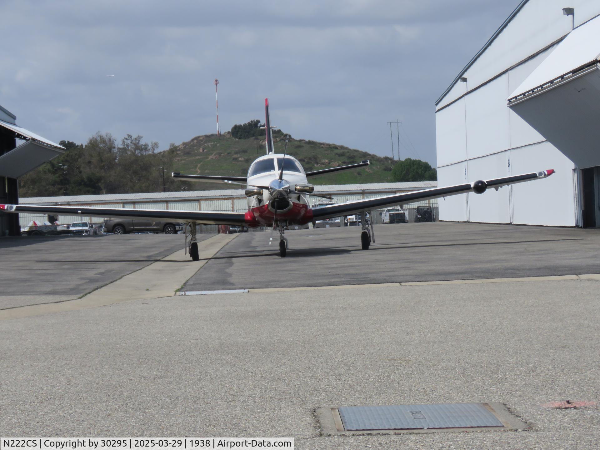 N222CS, 1997 Piper PA-46-350P Malibu Mirage C/N 46-36080, Stopped