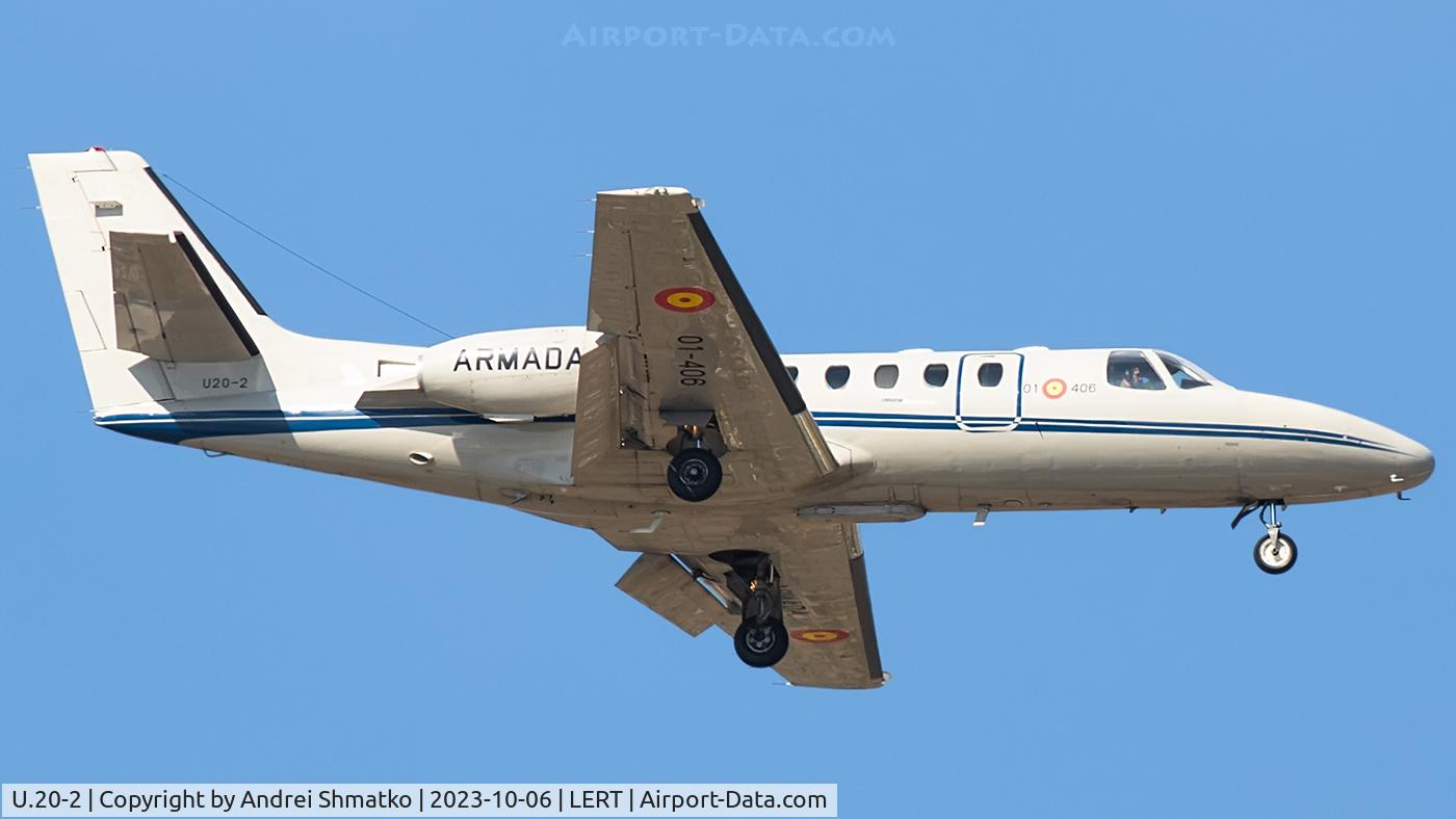 U.20-2, 1983 Cessna 550 Citation II C/N 550-0446, Routine mission.