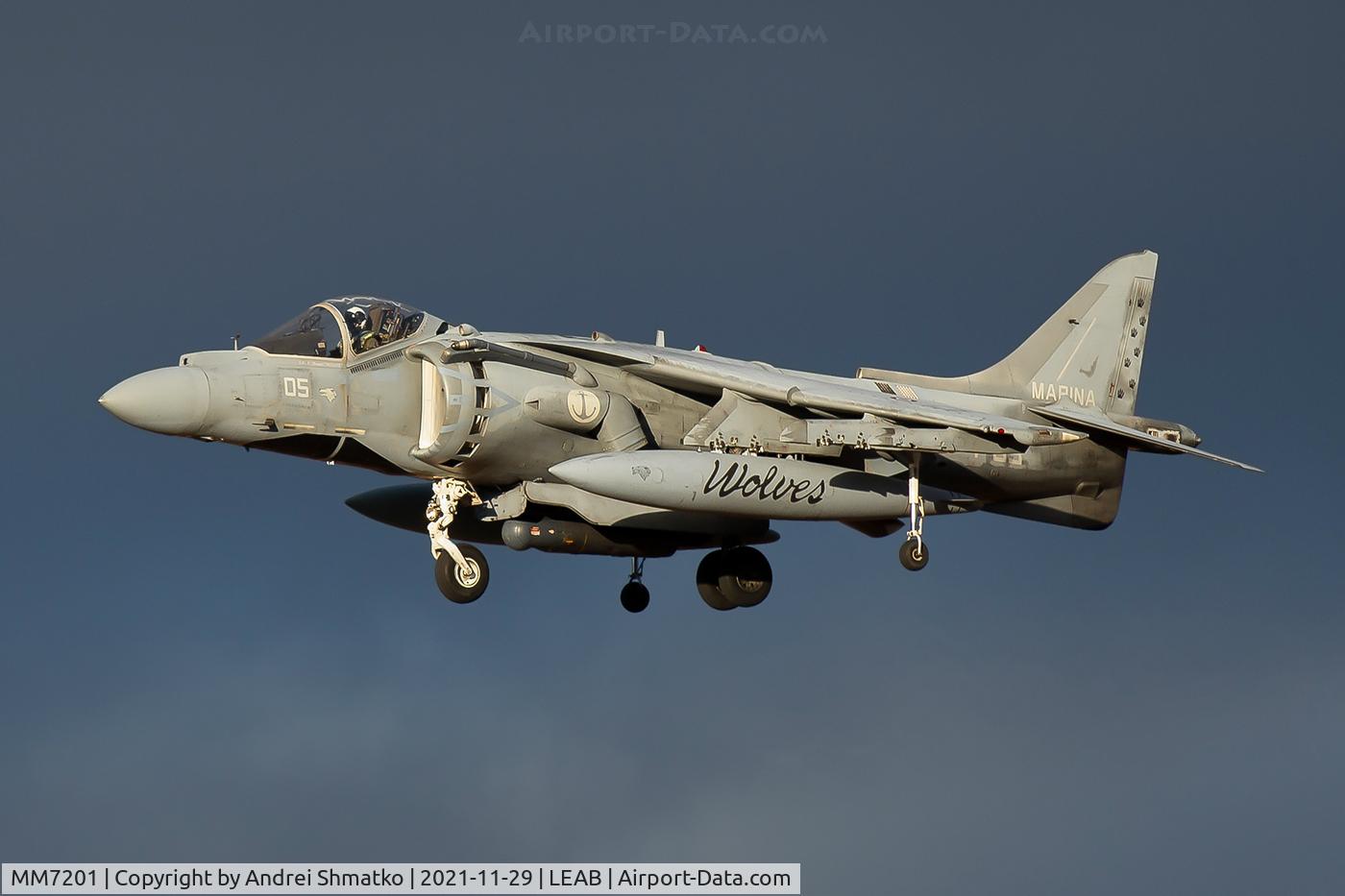 MM7201, McDonnell Douglas AV-8B Harrier II C/N 250, TLP 2021-4.