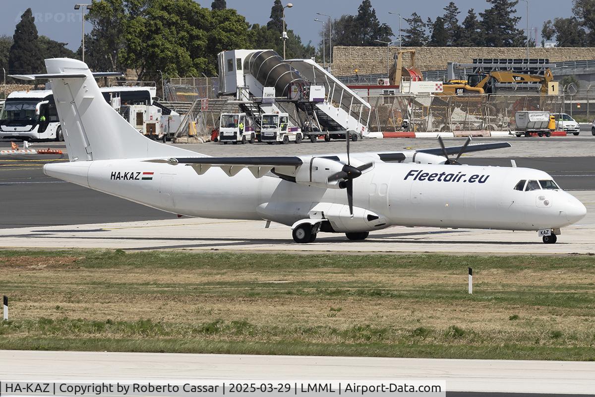 HA-KAZ, 1990 ATR 72-201 C/N 195, Park 9 