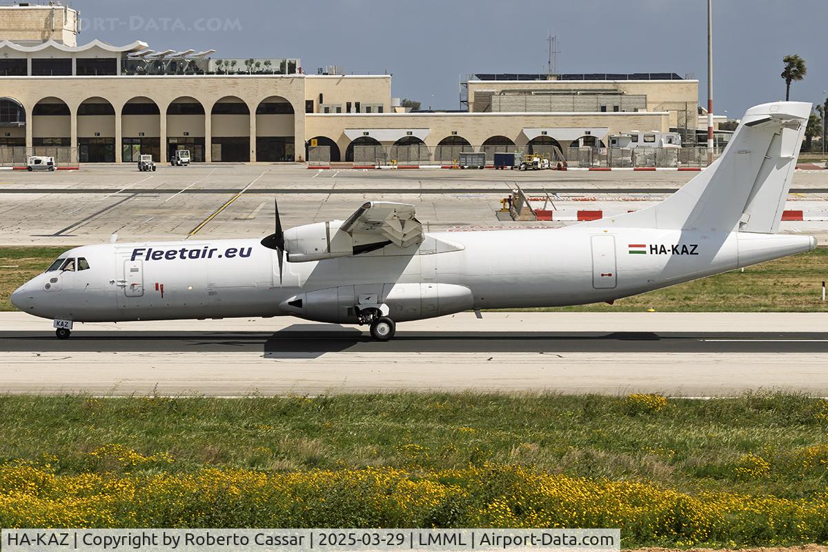 HA-KAZ, 1990 ATR 72-201 C/N 195, Runway 31