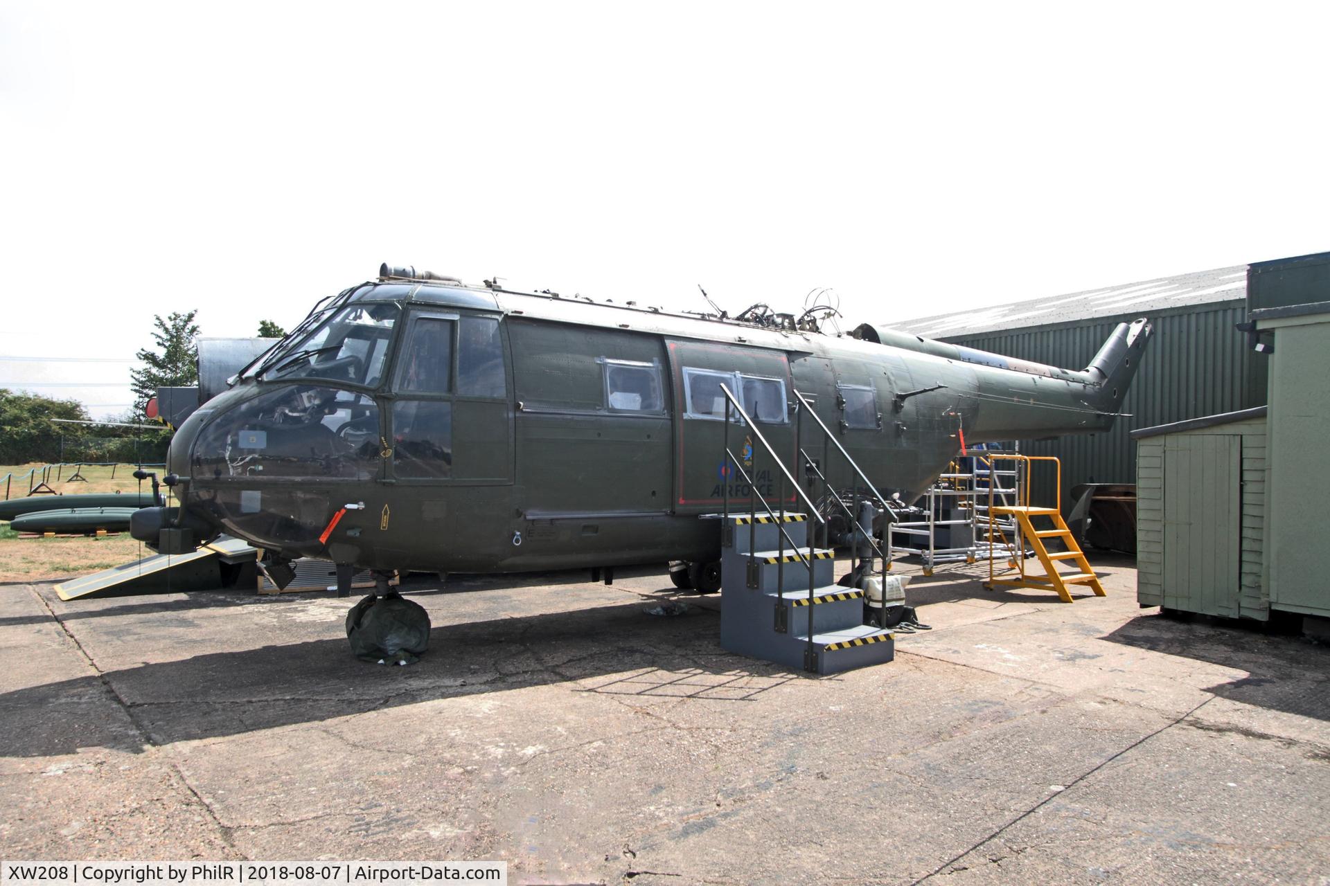 XW208, 1971 Westland Puma HC.1 C/N 1095, XW208 1971 Aerospatiale Puma HC1 Newark Air Museum 